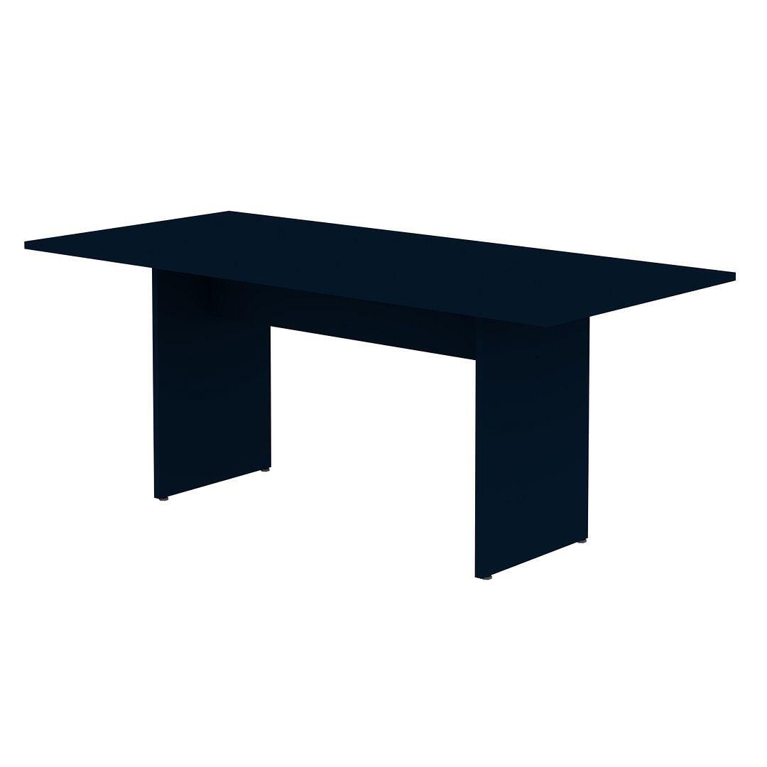 Manhattan Comfort Nomad Dining Table, Blue, large