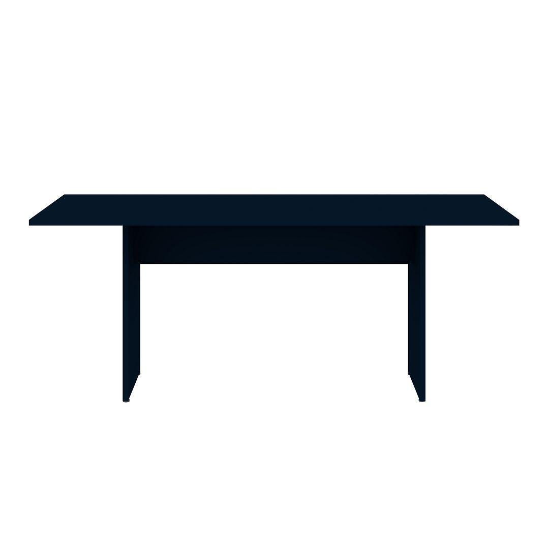 Manhattan Comfort Nomad Dining Table, Blue, large