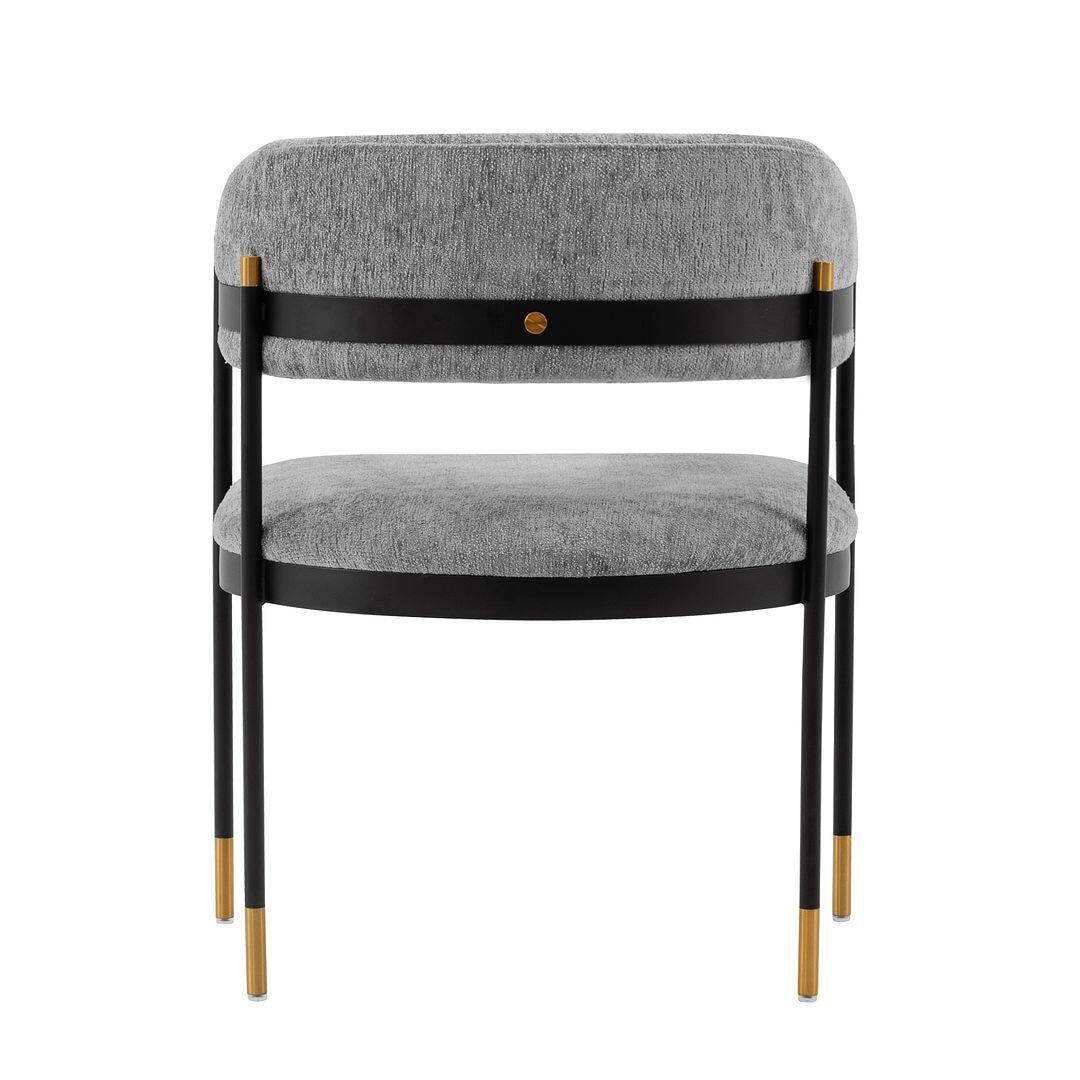 Lia Dining Armchair, Gray, large