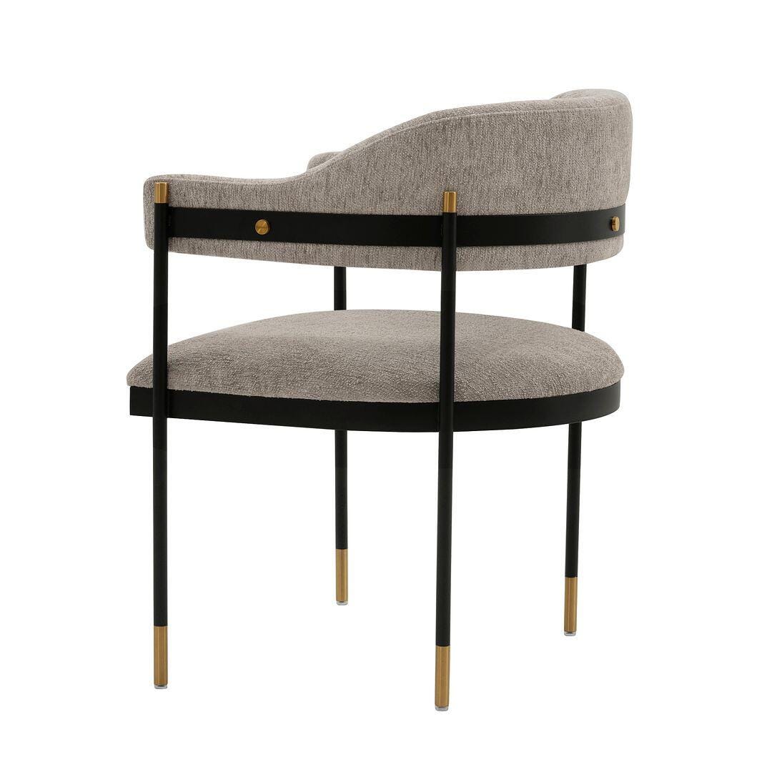 Lia Dining Armchair, Stone, large