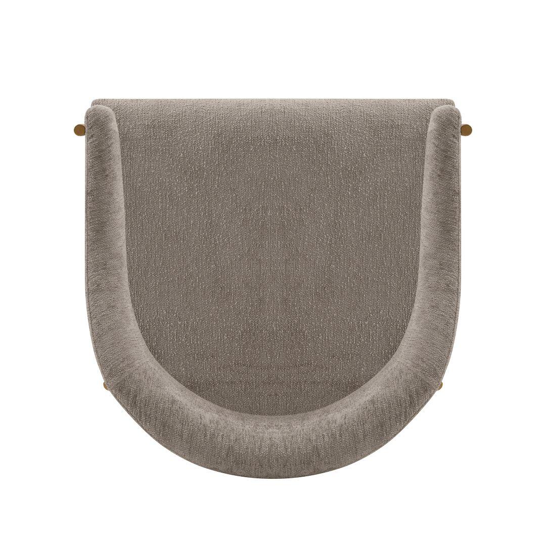 Lia Dining Armchair, Stone, large