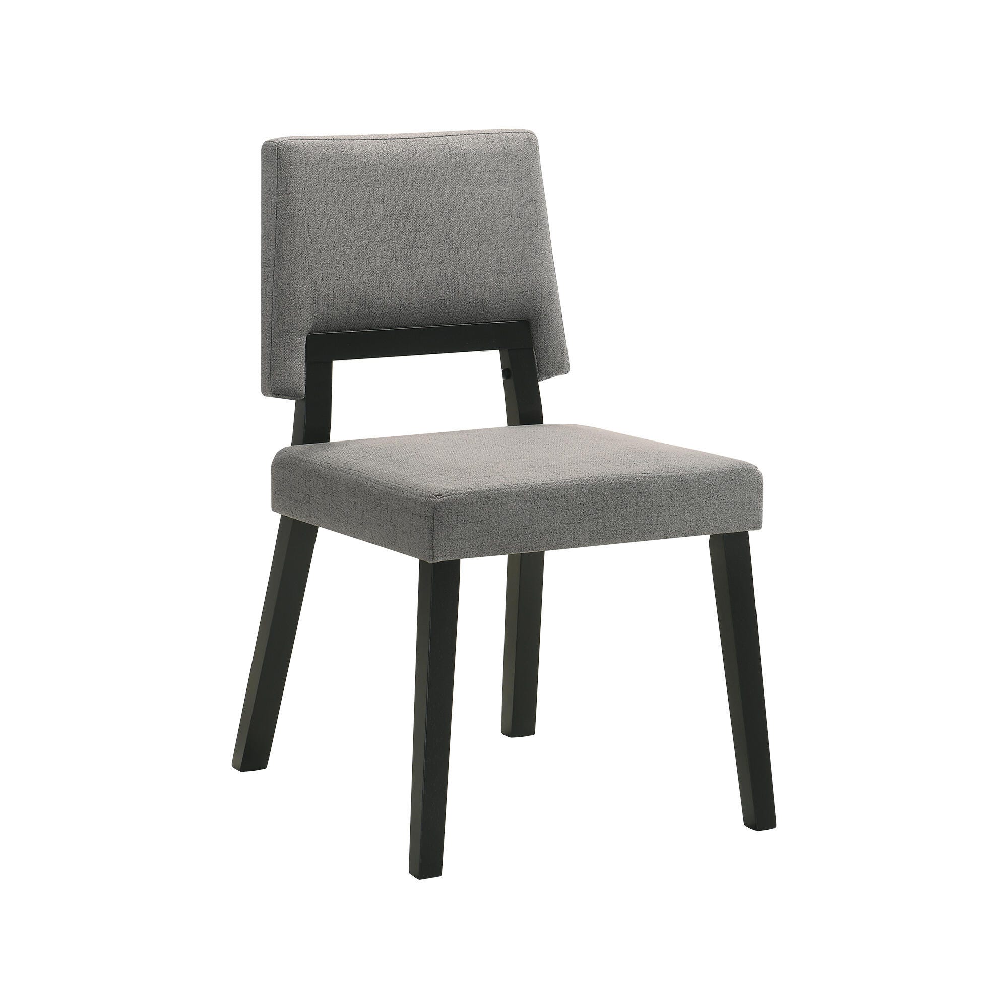 Channell Dining Chair (Set of 2), Charcoal/Black, large