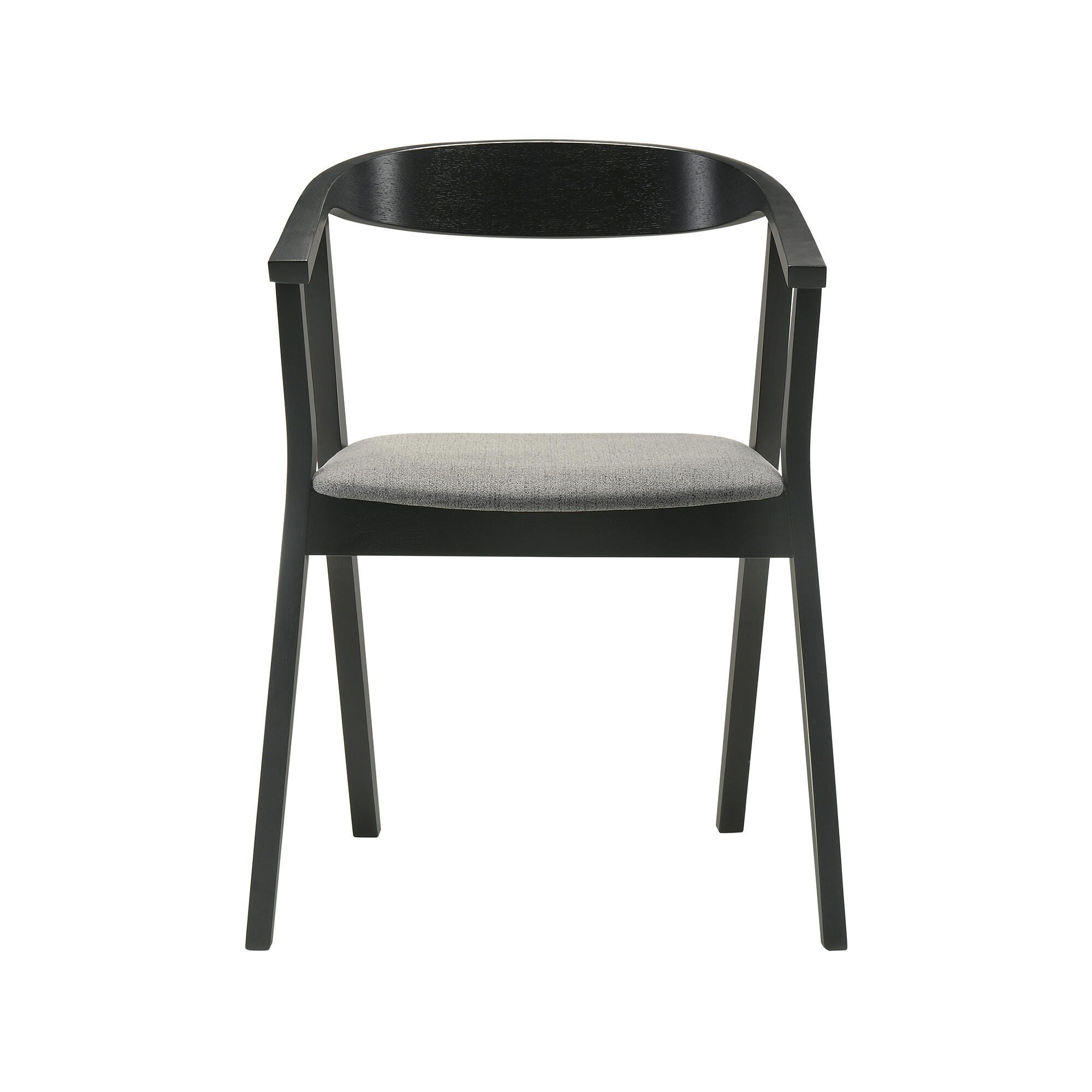 Santana Dining Chair (Set of 2), Charcoal/Black, large