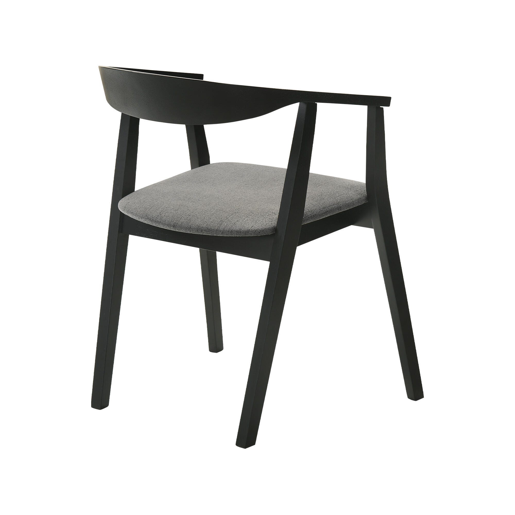 Santana Dining Chair (Set of 2), Charcoal/Black, large