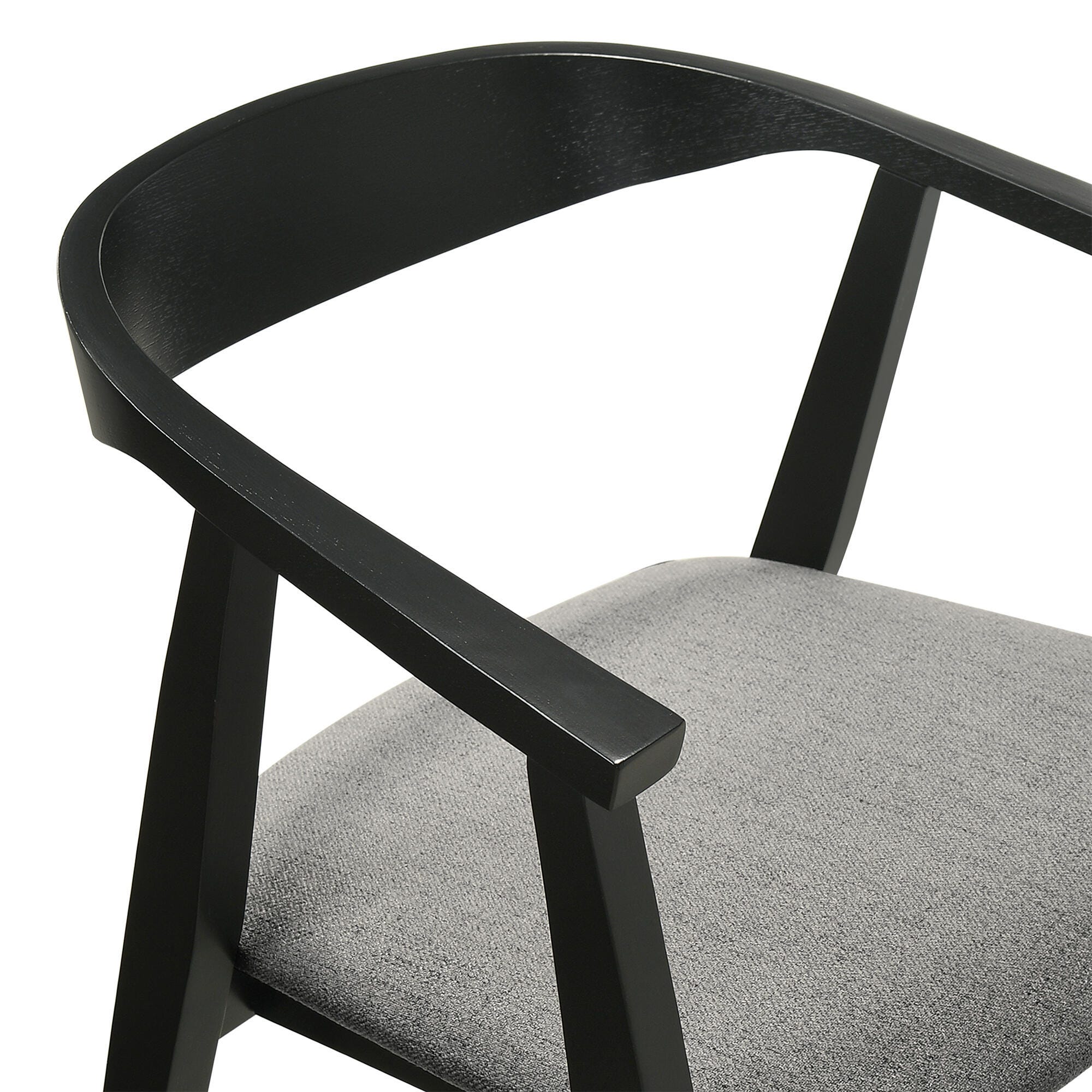 Santana Dining Chair (Set of 2), Charcoal/Black, large