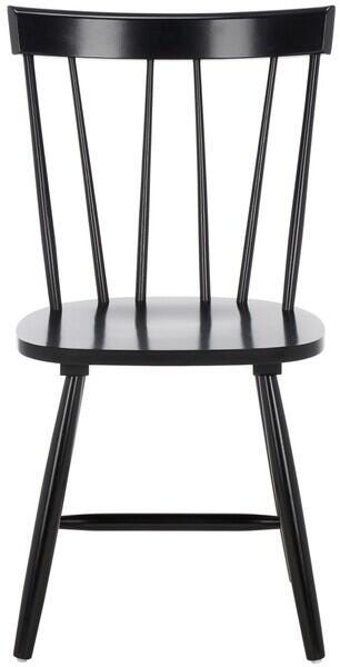 Safavieh Winona Spindle Back Dining Chair (Set of 2), Black, large