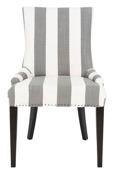 Safavieh Becca Dining Chair, Gray/White