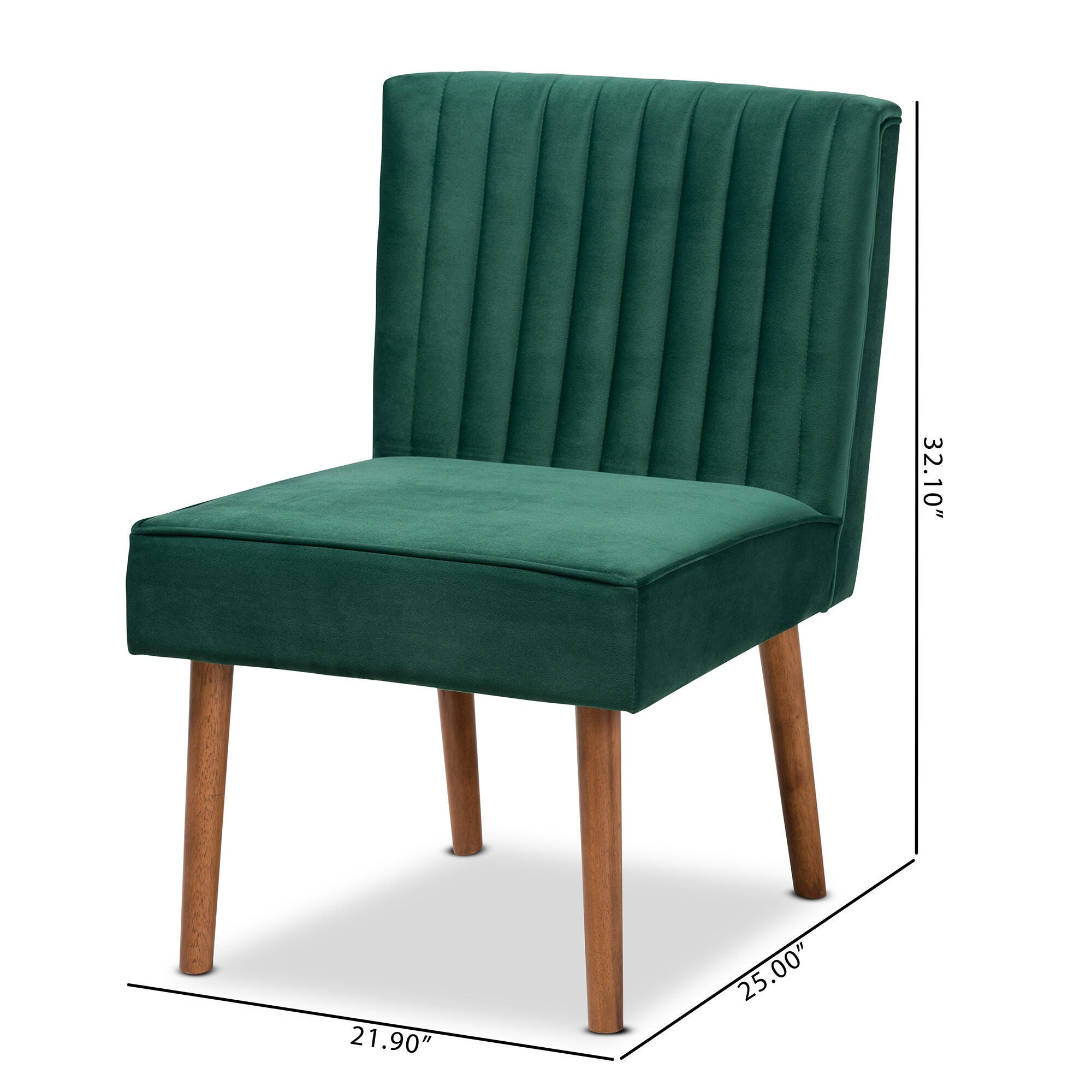 Baxton Studio Alvis Dining Chair, , large