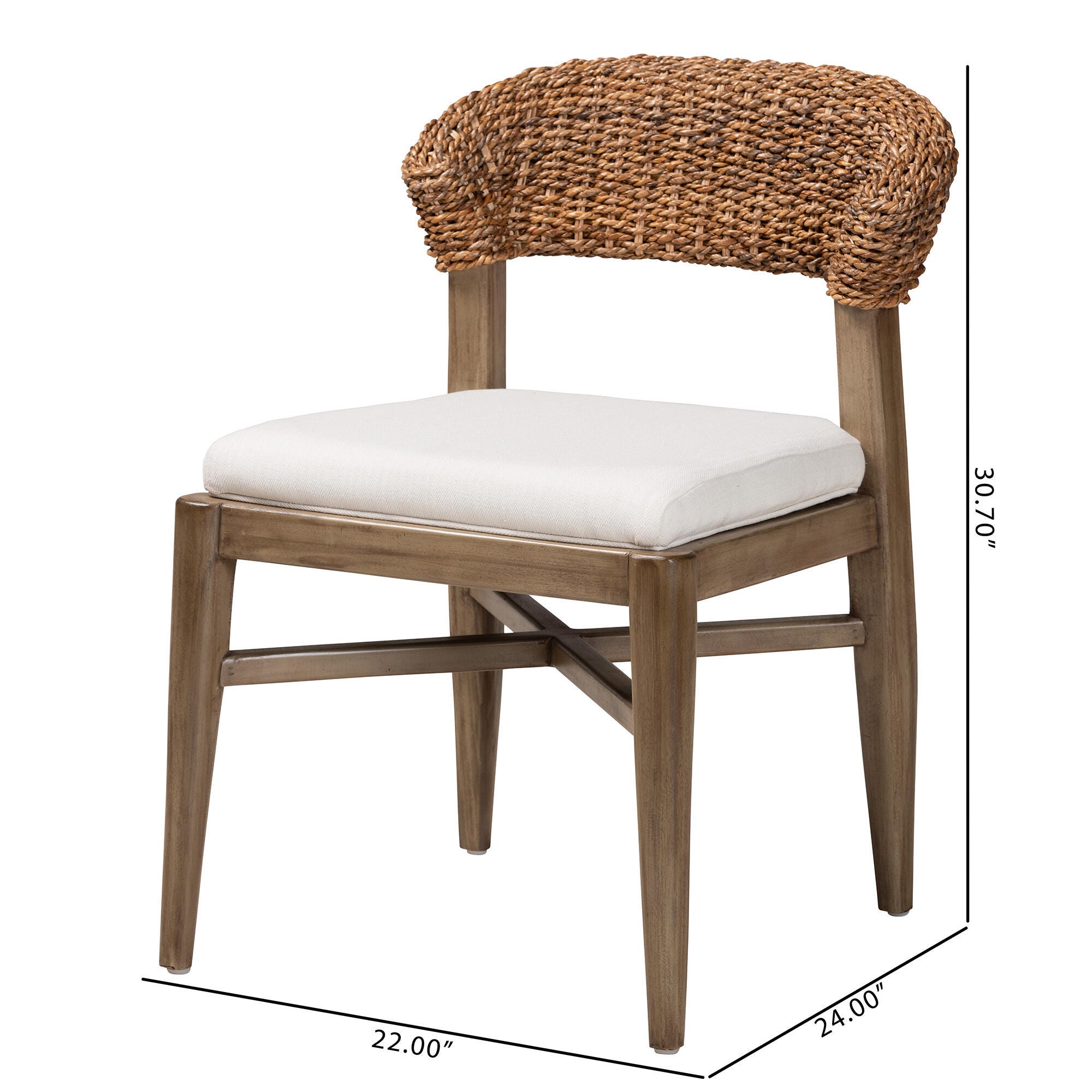 Bali & Pari Chloe Dining Chair, , large