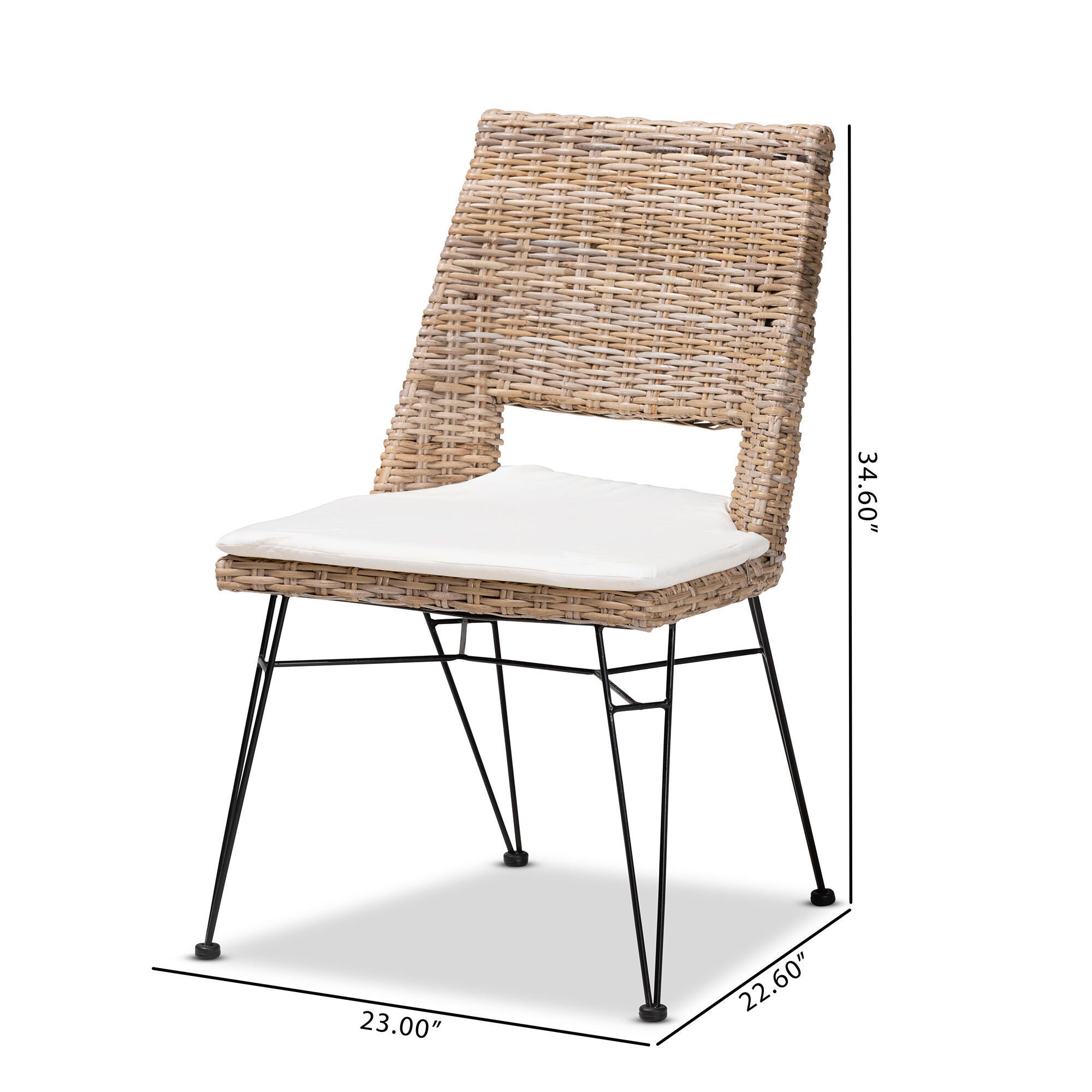 Bali & Pari Nafaro Dining Chair (Set of 2), , large