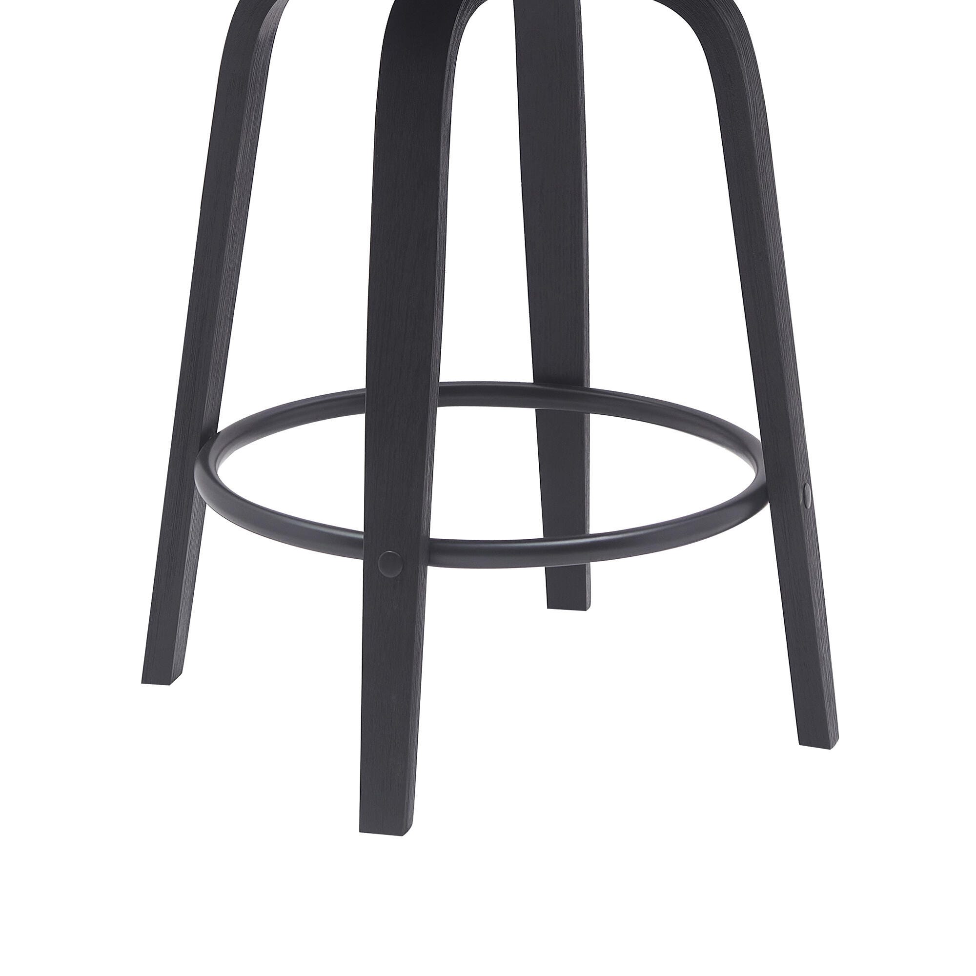 Diana Swivel Counter Stool, Gray/Black, large
