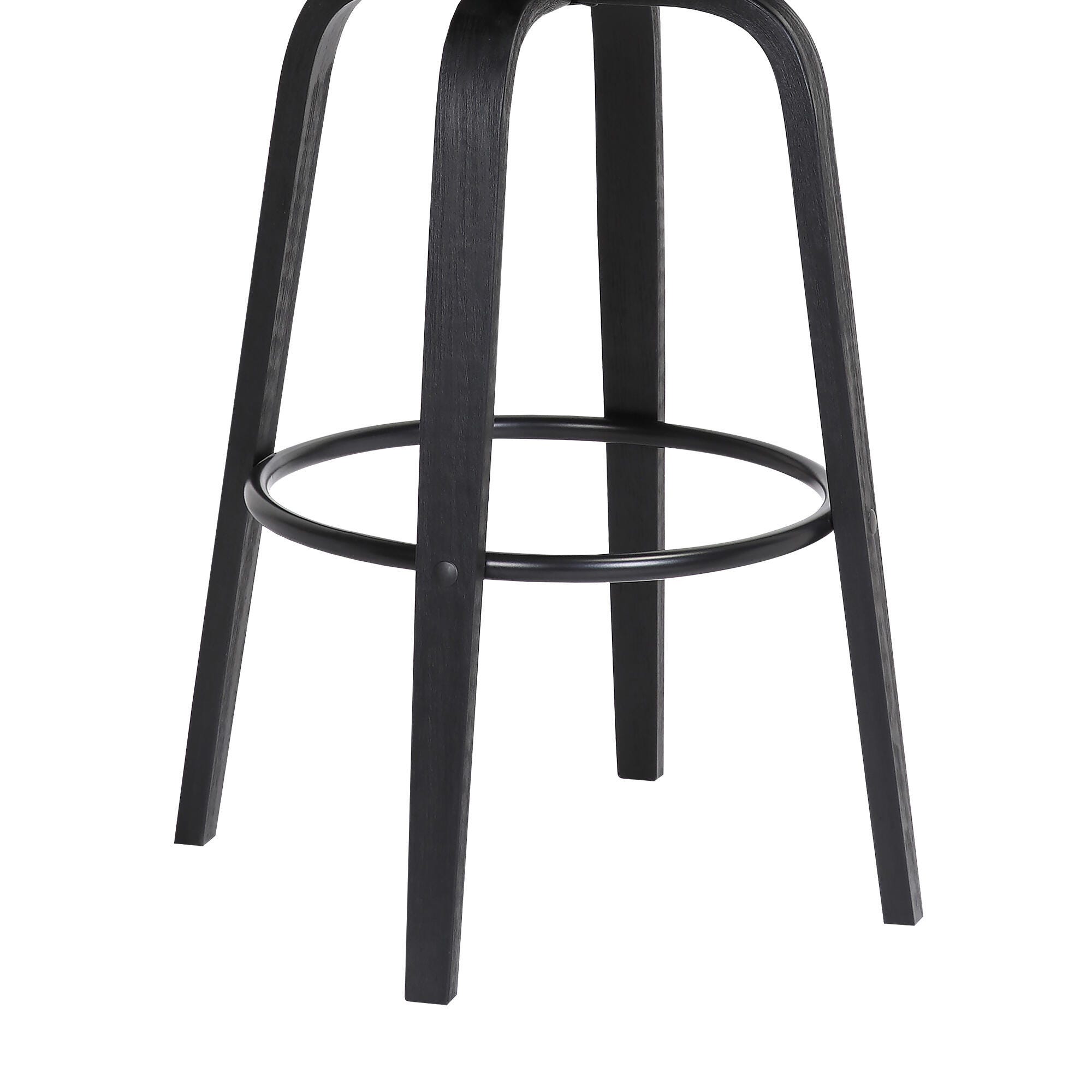 Pico Swivel Counter Stool, Gray/Black, large
