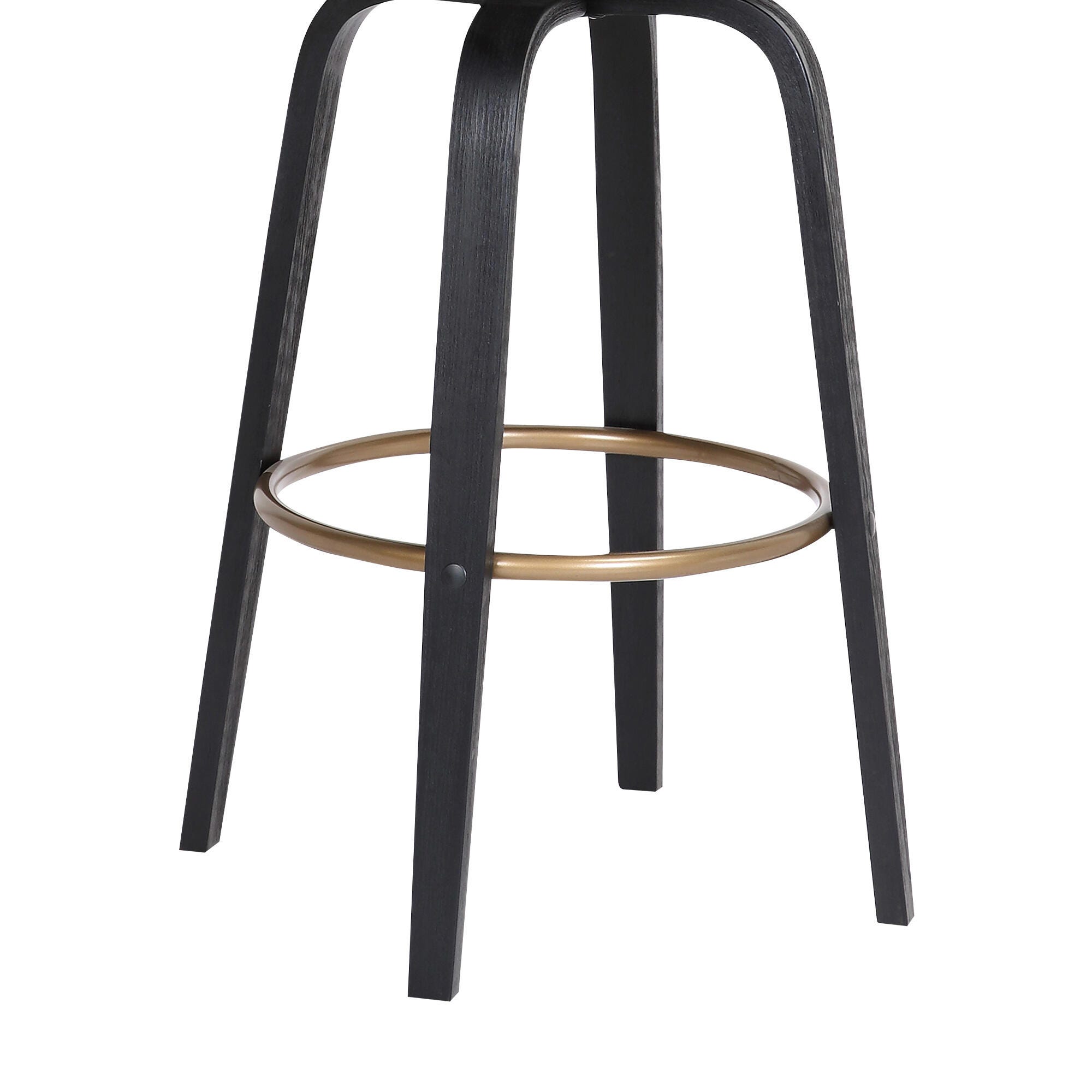 Topanga Swivel Counter Stool, Gray/Black/Bronze, large