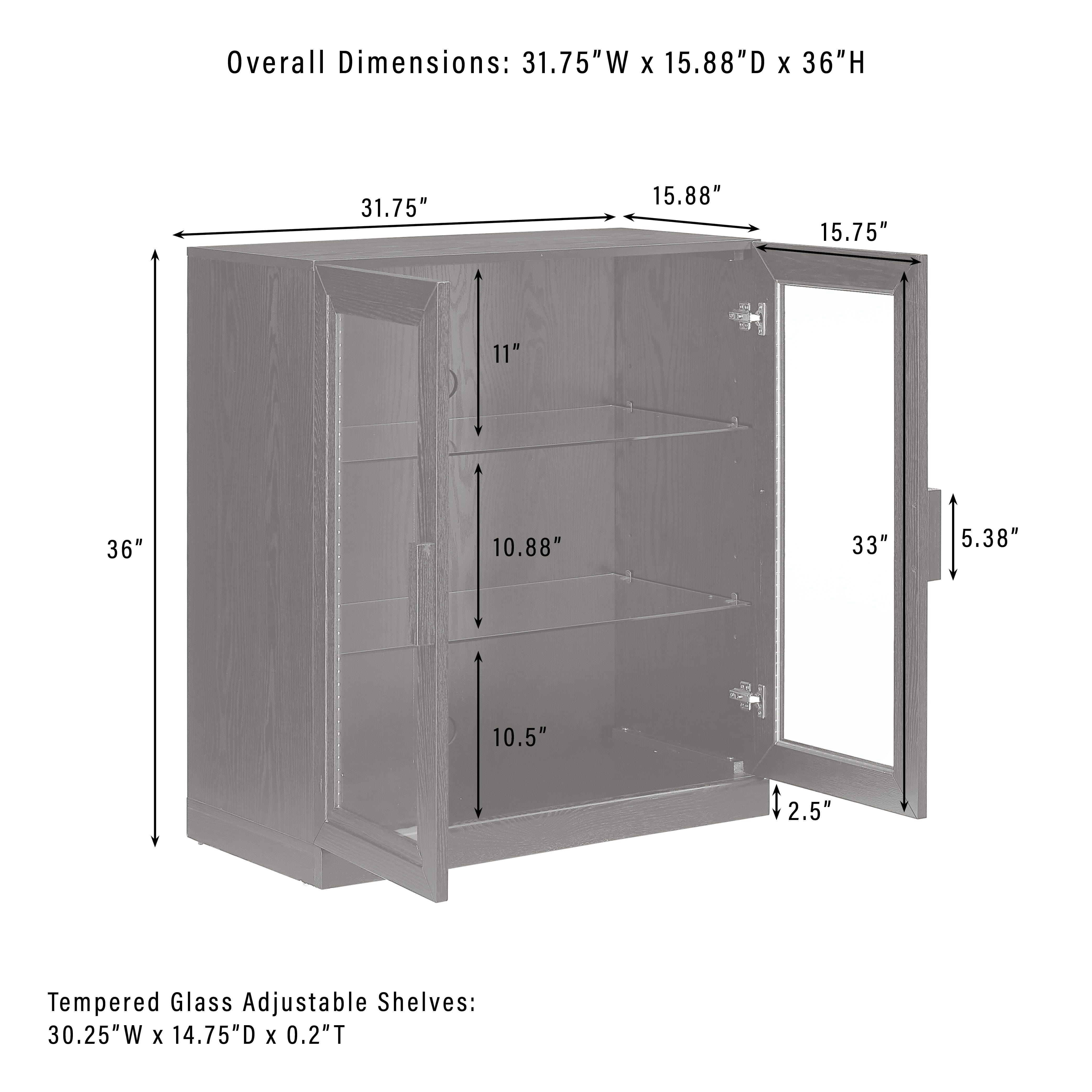 Crosley Furniture Essen Stackable Kitchen Pantry Storage Cabinet, , large