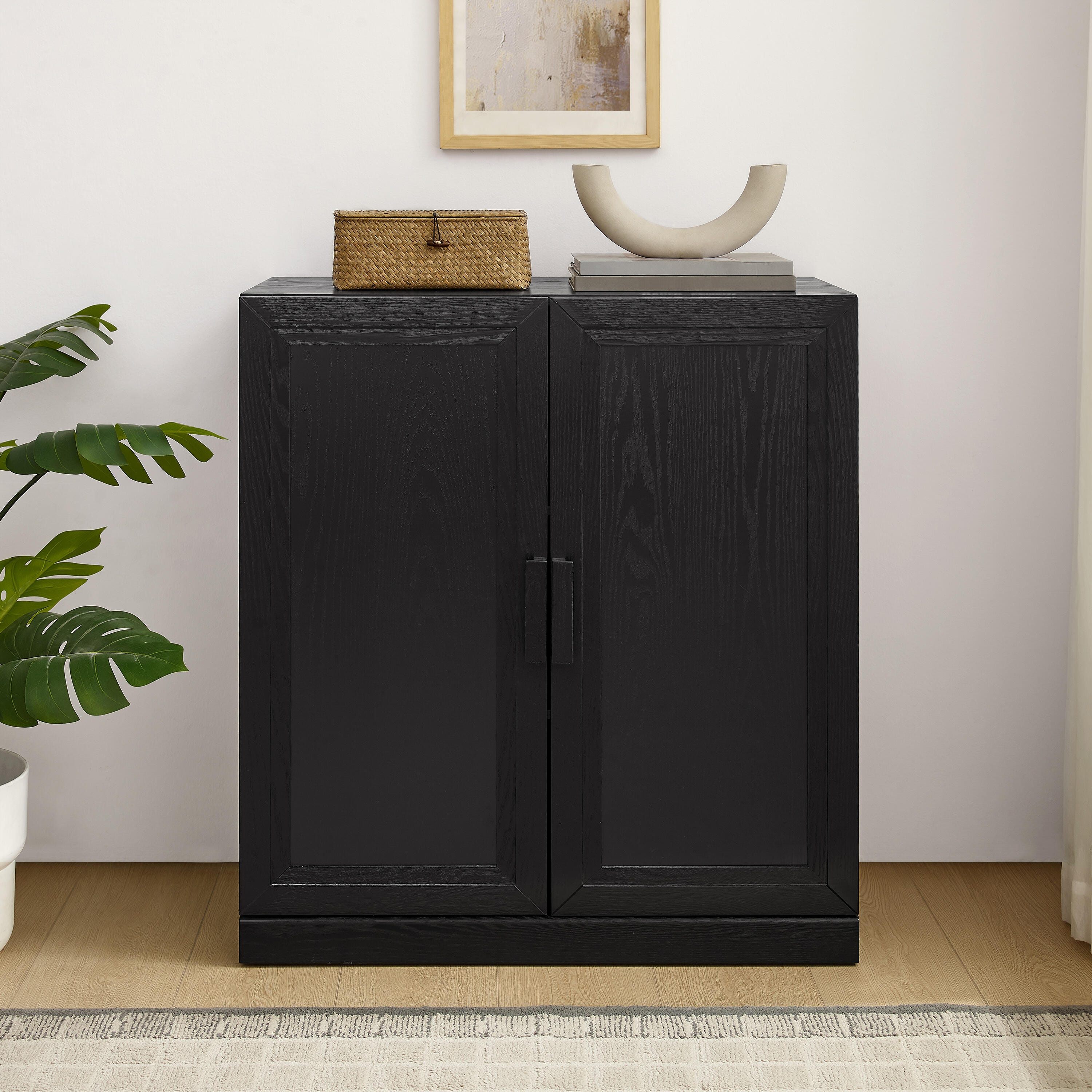 Crosley Furniture Essen Stackable Kitchen Pantry Storage Cabinet, , large