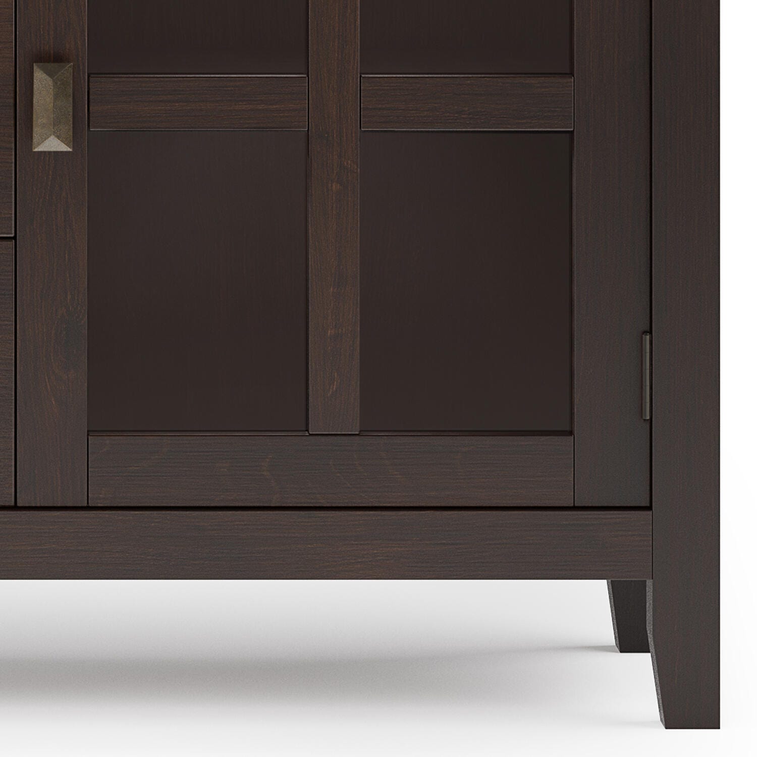 Simpli Home Artisan Sideboard Buffet, Walnut, large