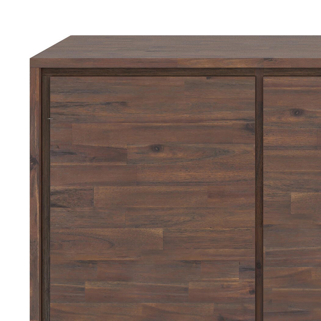 Simpli Home Lowry 4 Door Sideboard Buffet, , large