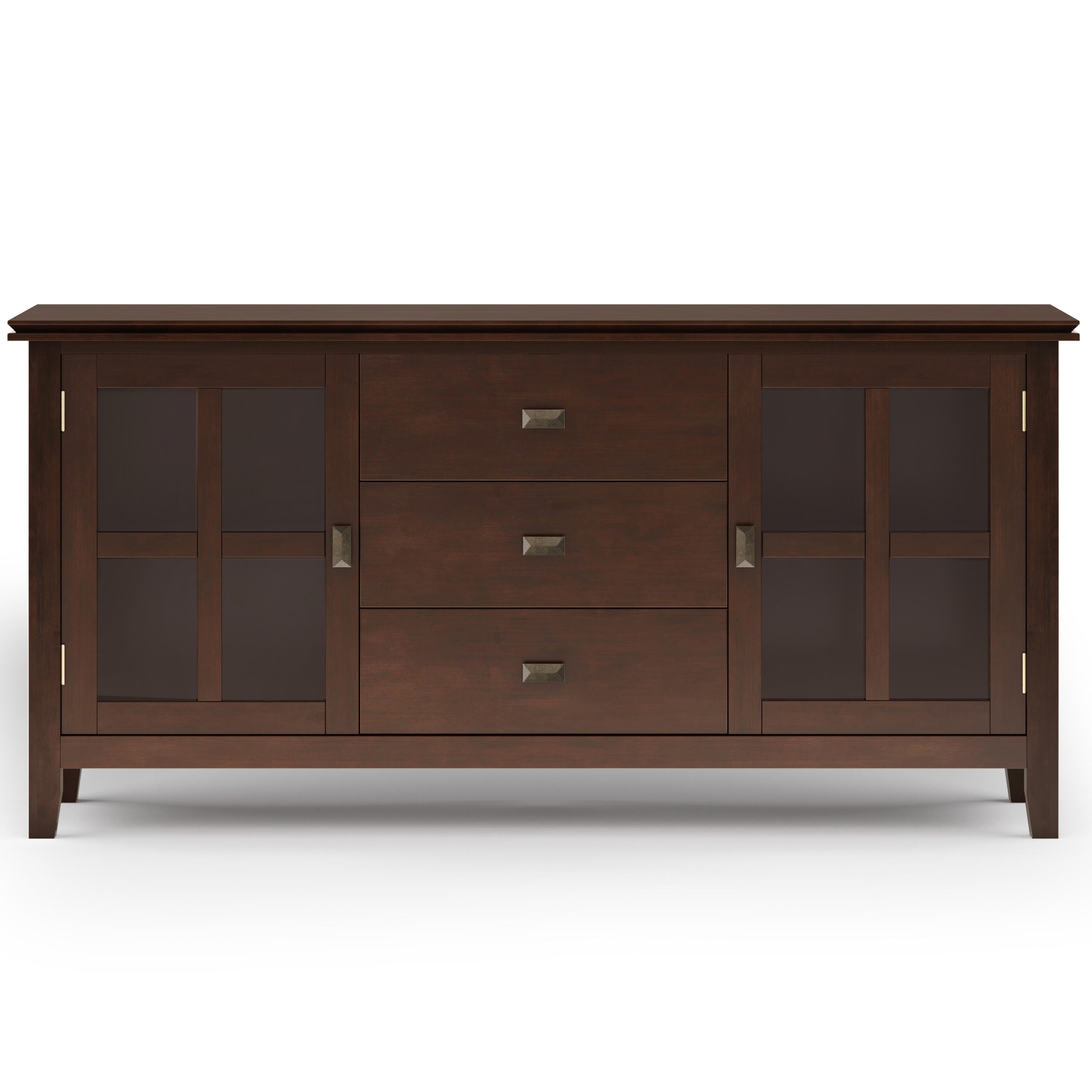 Simpli Home Artisan Sideboard Buffet, Brown, large