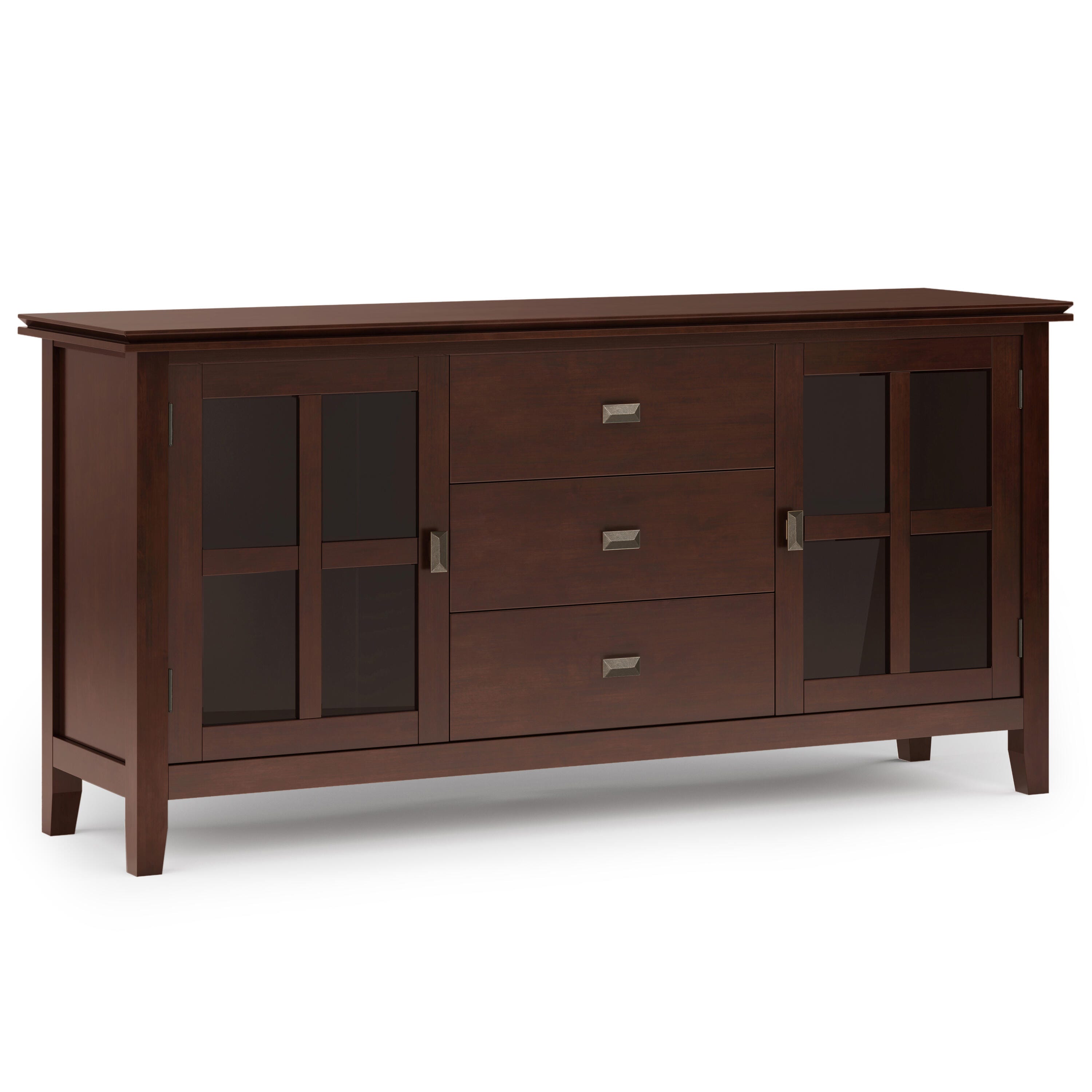 Simpli Home Artisan Sideboard Buffet, Brown, large