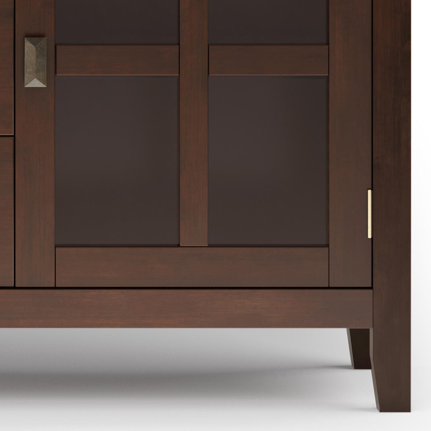 Simpli Home Artisan Sideboard Buffet, Brown, large