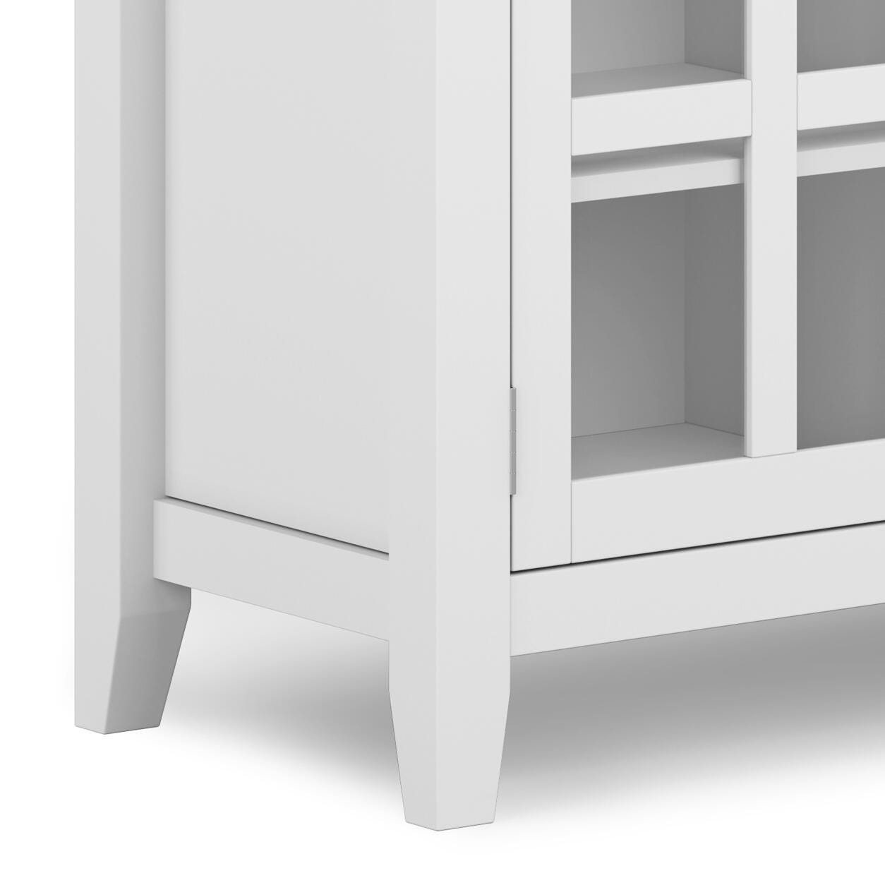 Simpli Home Artisan Sideboard Buffet Credenza, White, large