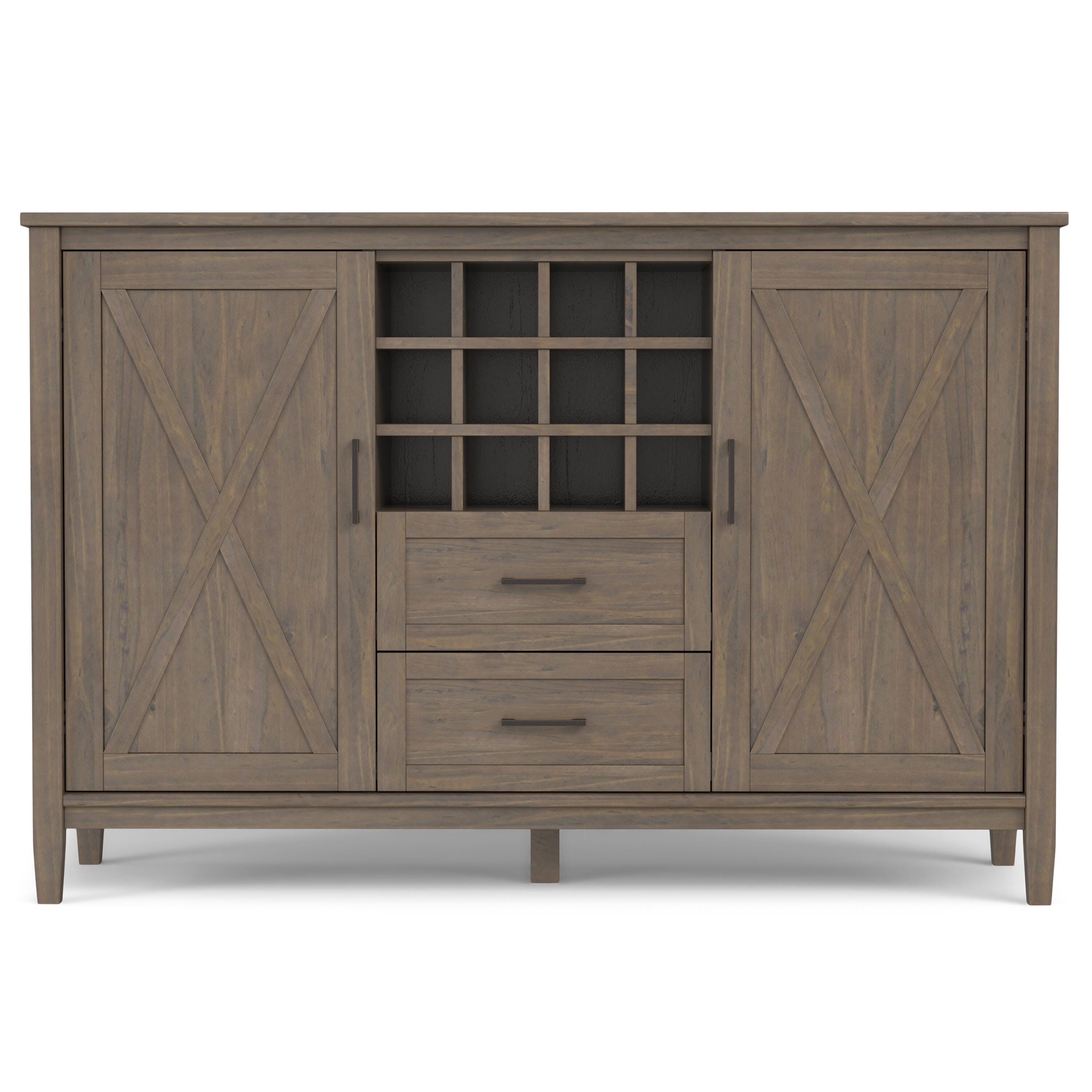 Simpli Home Ela Sideboard with Wine Storage, , large