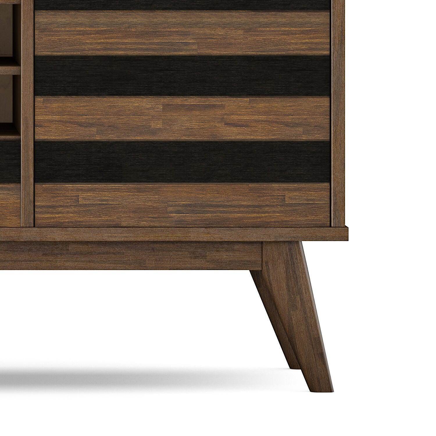 Simpli Home Clarkson Sideboard with Wine Storage, , large