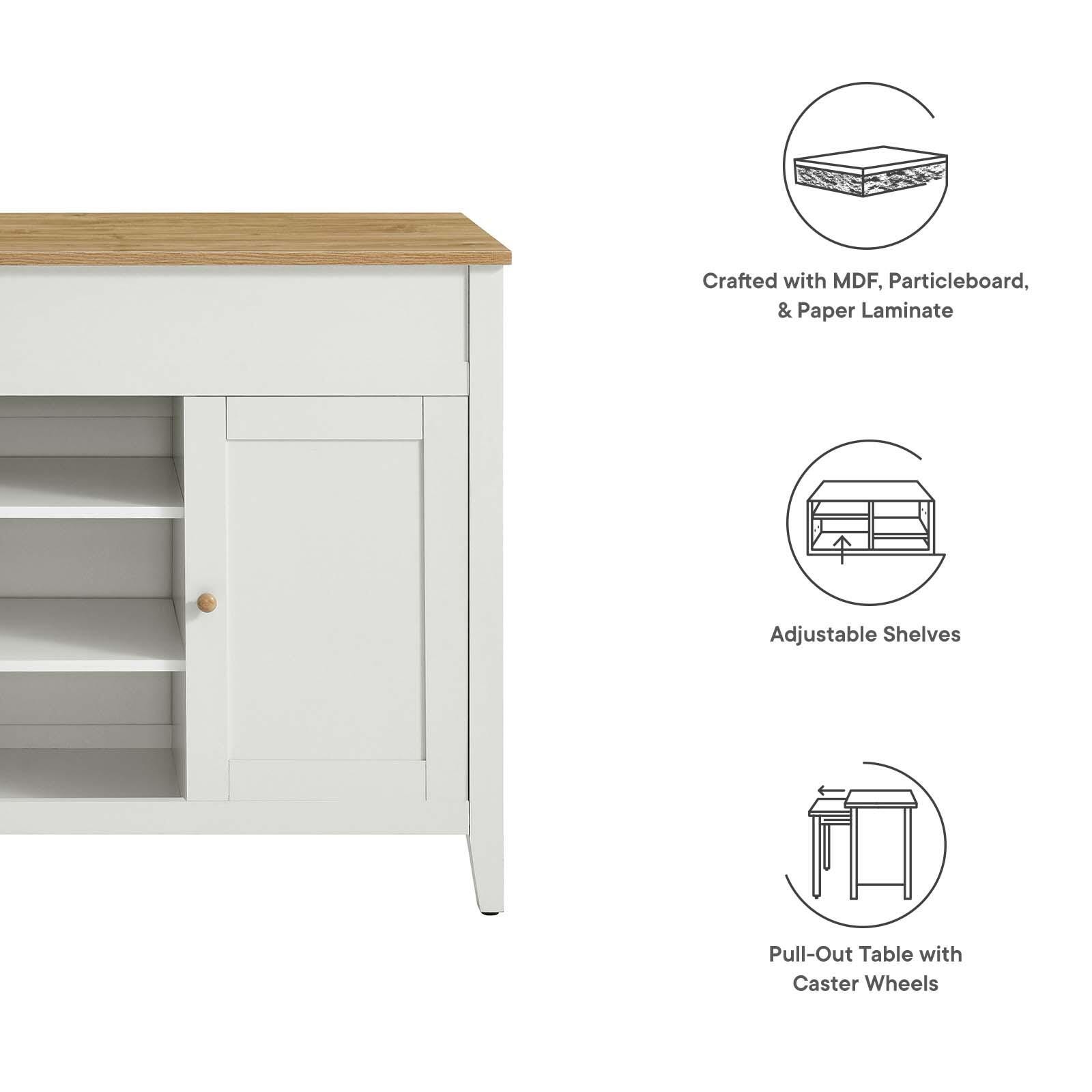 Garland Kitchen Island, , large