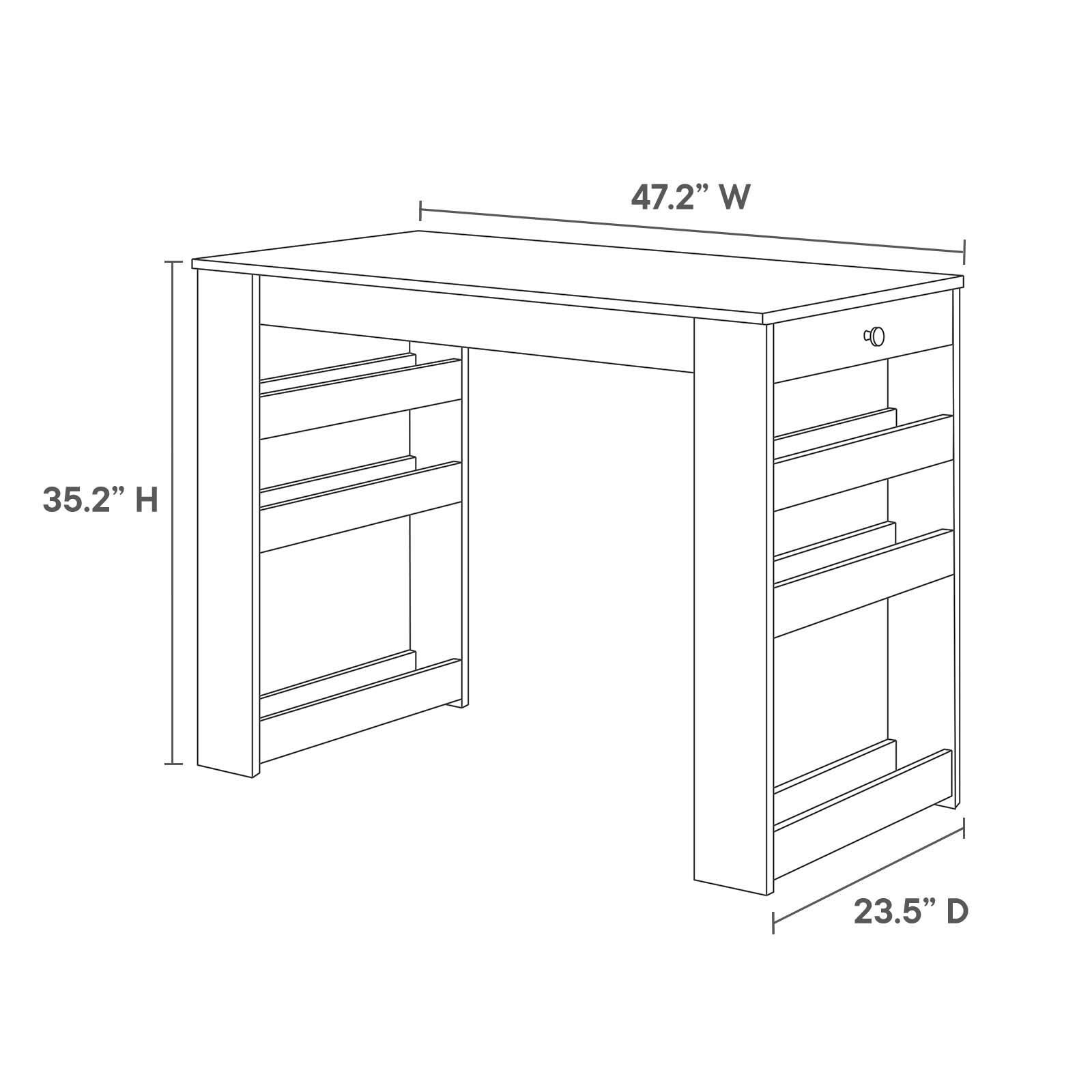 Galley 3-Piece Kitchen Island and Stool Set, , large