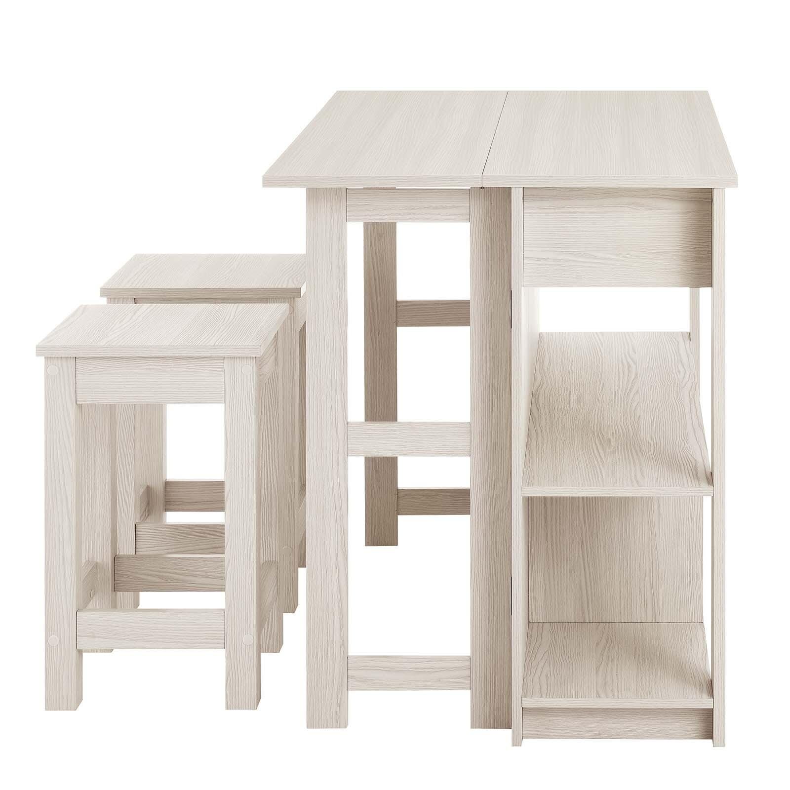 Meadowbrook 3-Piece Kitchen Island and Stool Set, , large