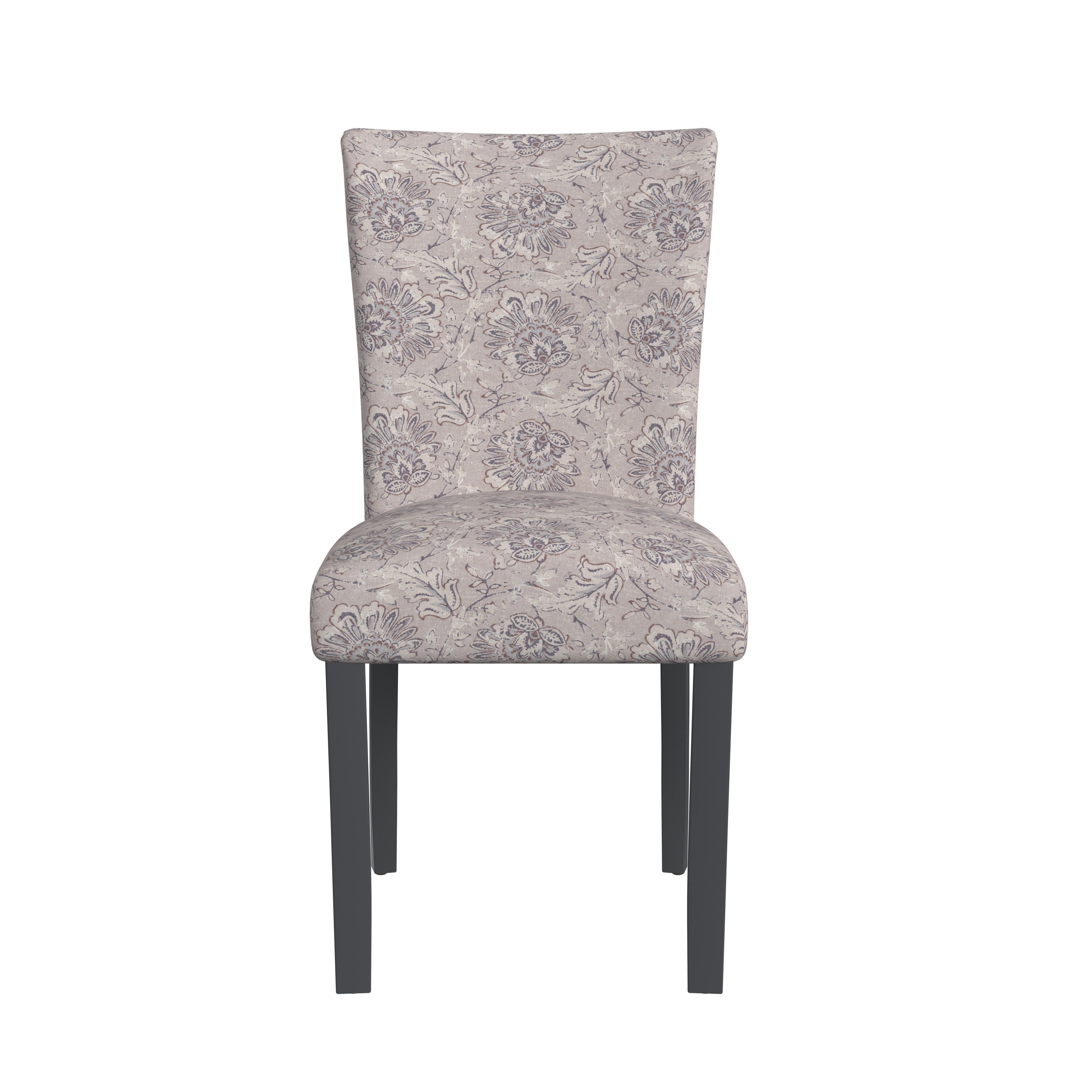Kinfine USA Inc. HomePop Classic Parsons Dining Chair Set of 2, Linen, large