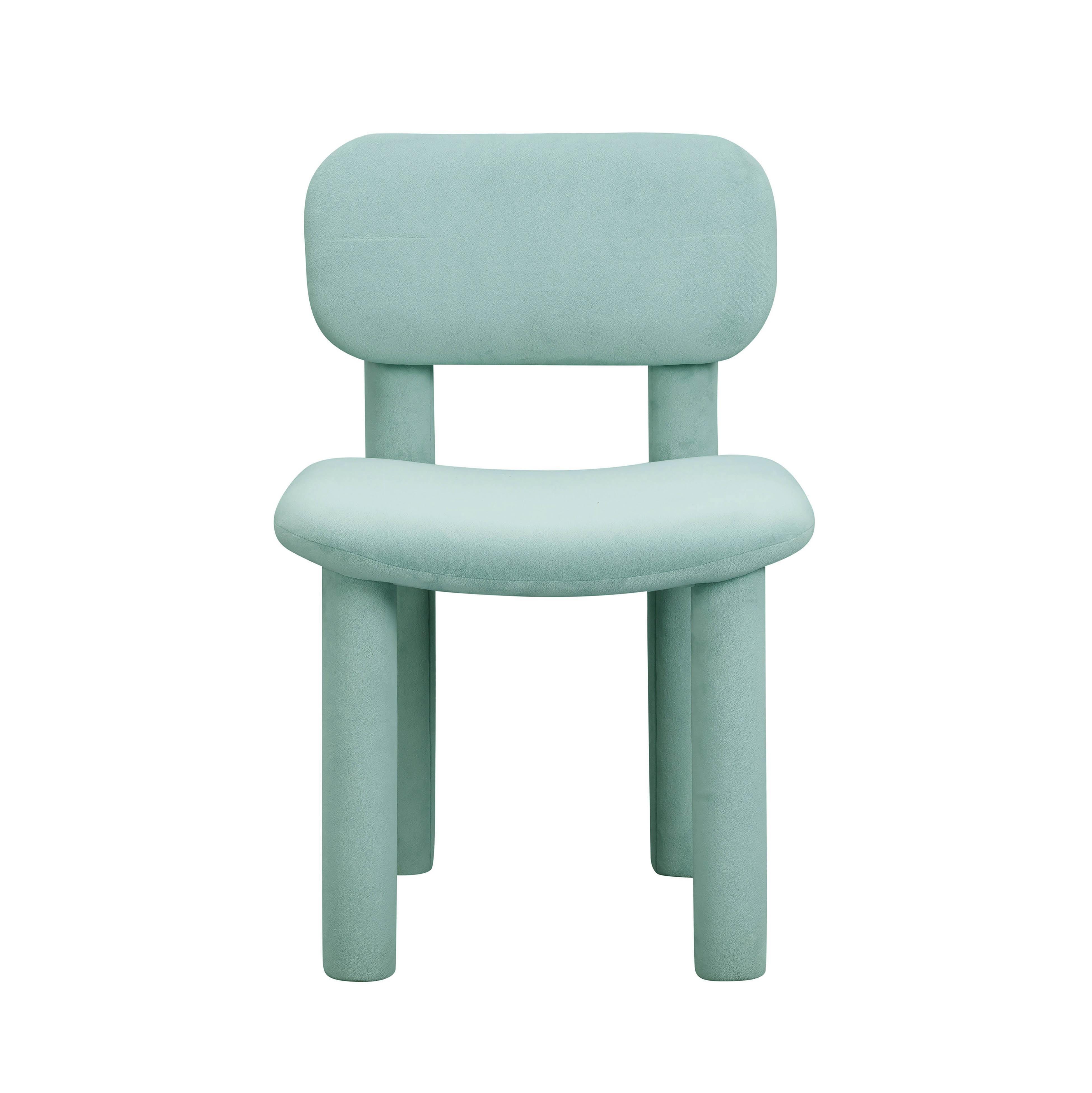 TOV Furniture Elise Dining Chair, Blue, large