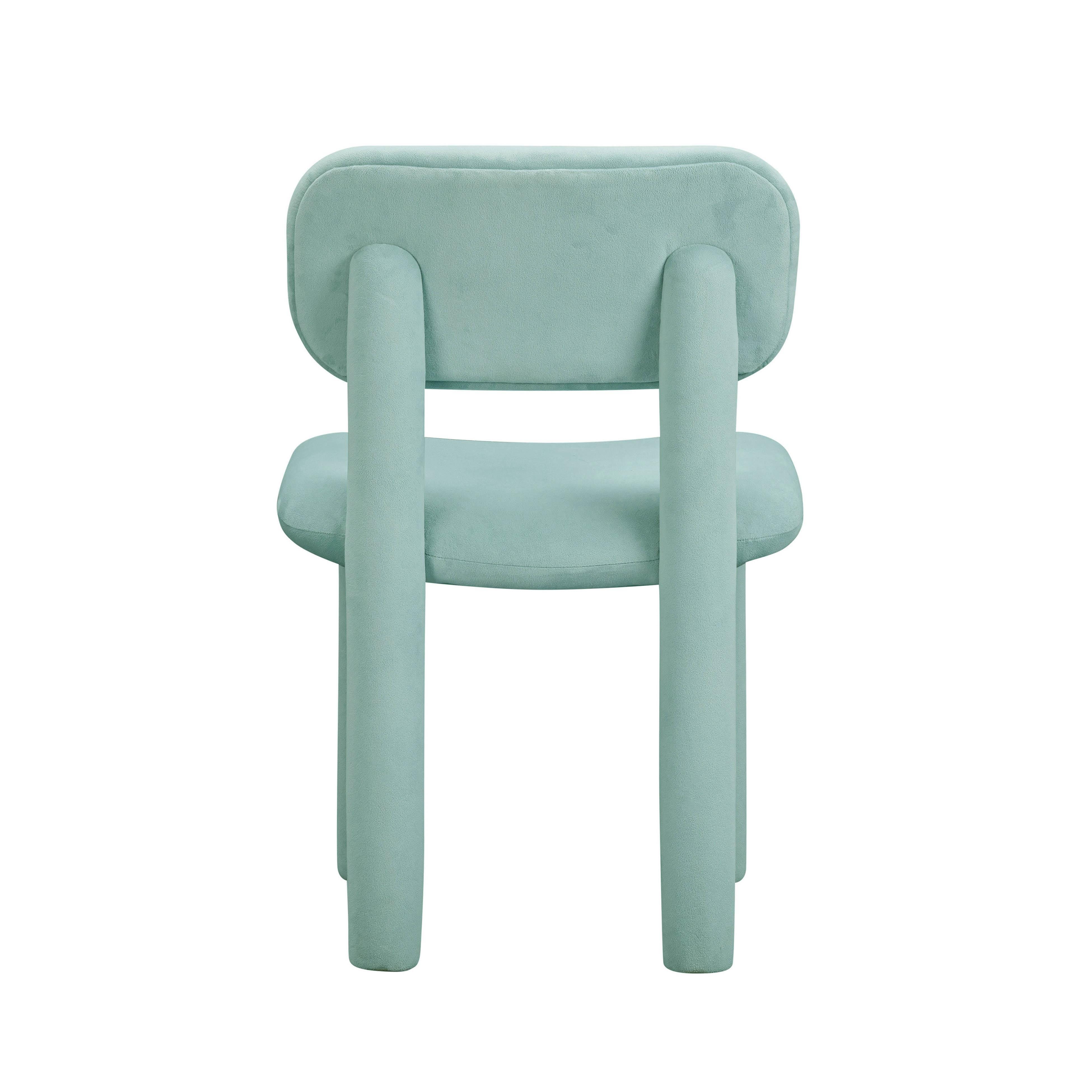 TOV Furniture Elise Dining Chair, Blue, large