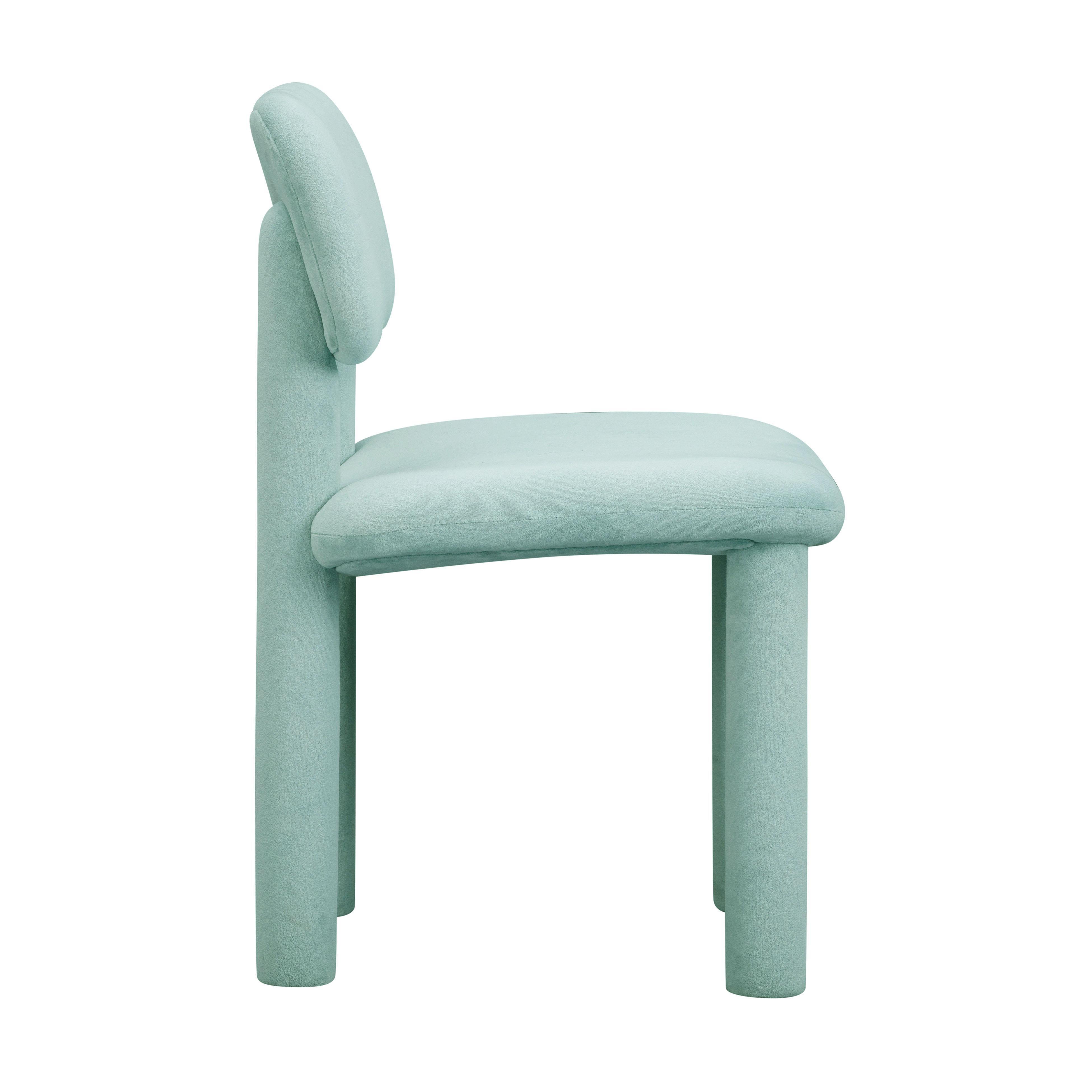 TOV Furniture Elise Dining Chair, Blue, large