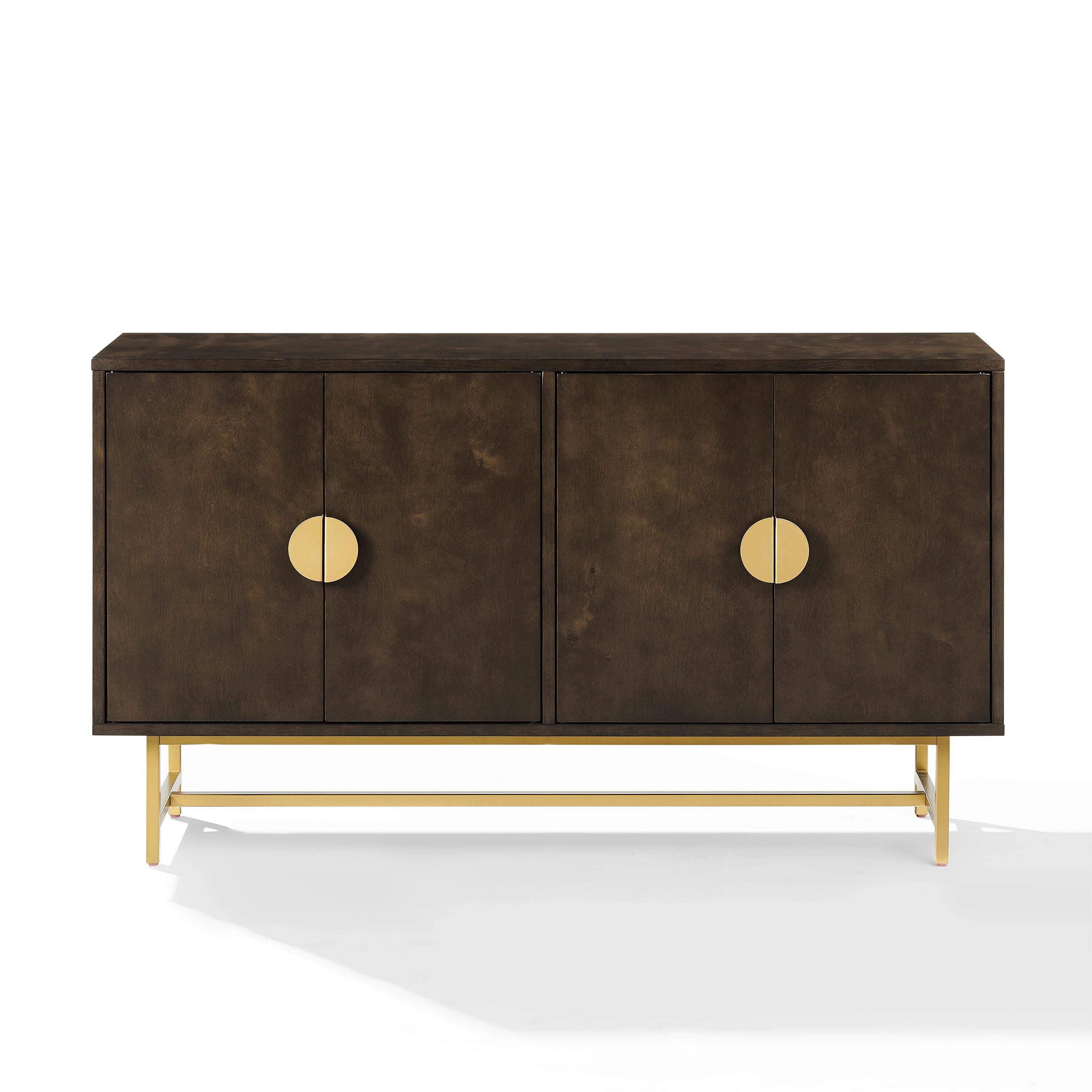 Crosley Furniture Blair Sideboard, Dark Brown, large