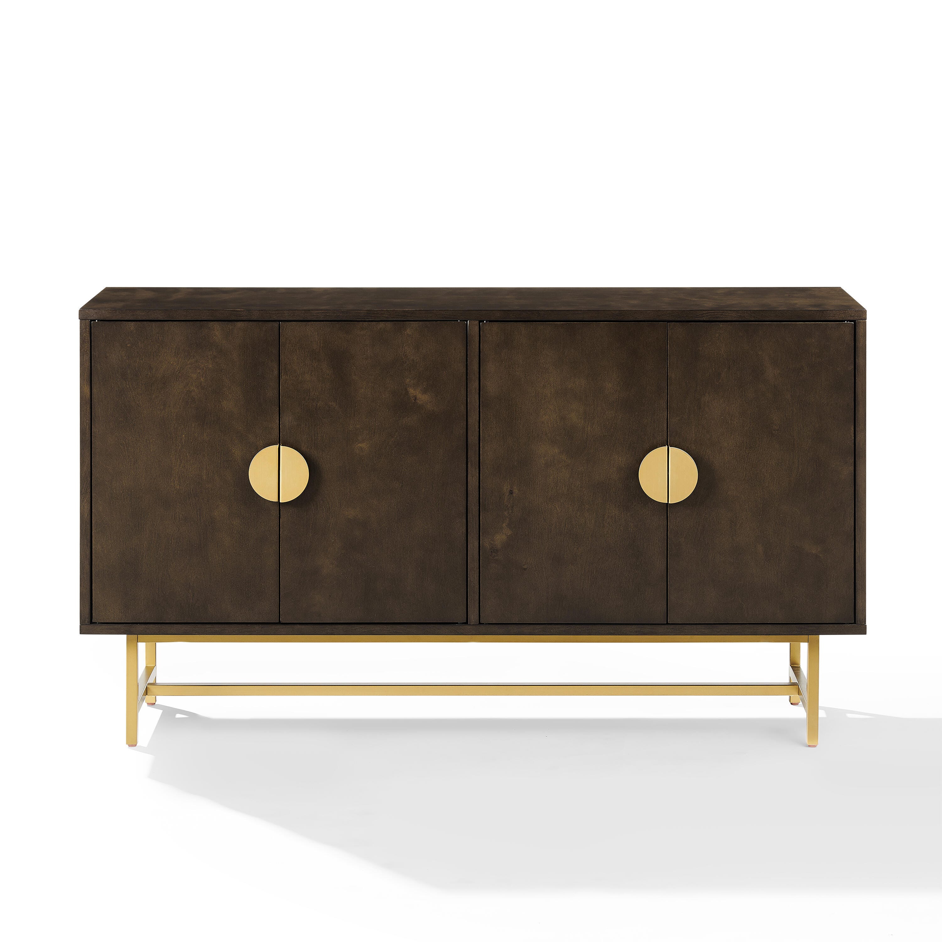 Crosley Furniture Blair Sideboard, Dark Brown, large