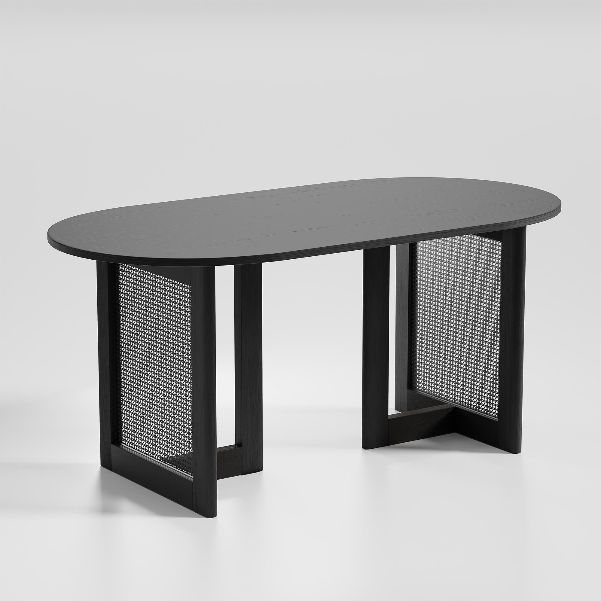 Neutypechic Ambience Dining Table, Black, large