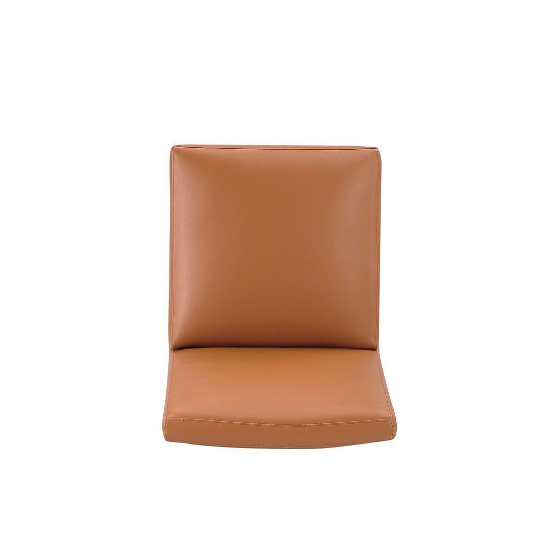 Manhattan Comfort Anna Dining Chair, Saddle, large