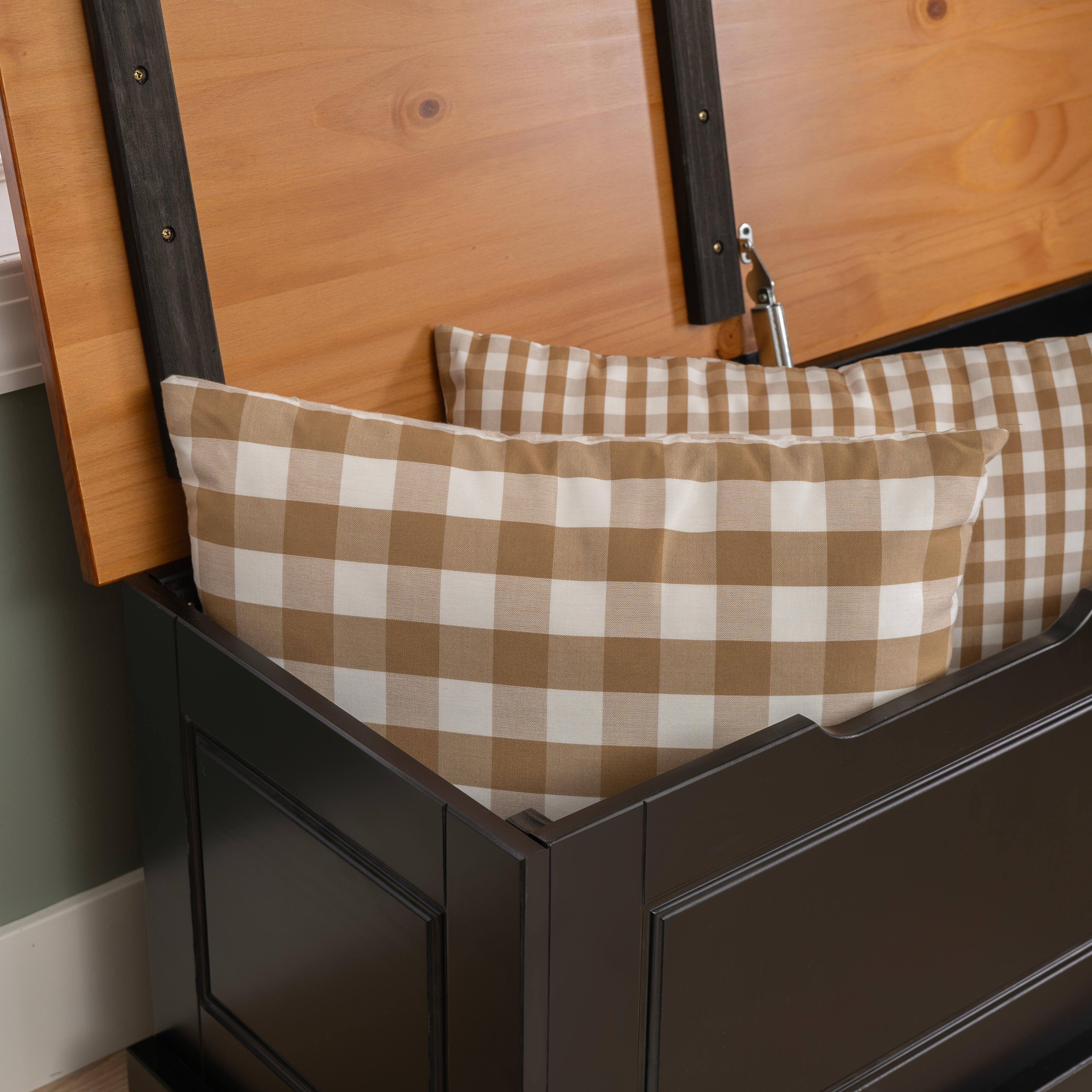 Linon Landin Backless Storage Nook, , large
