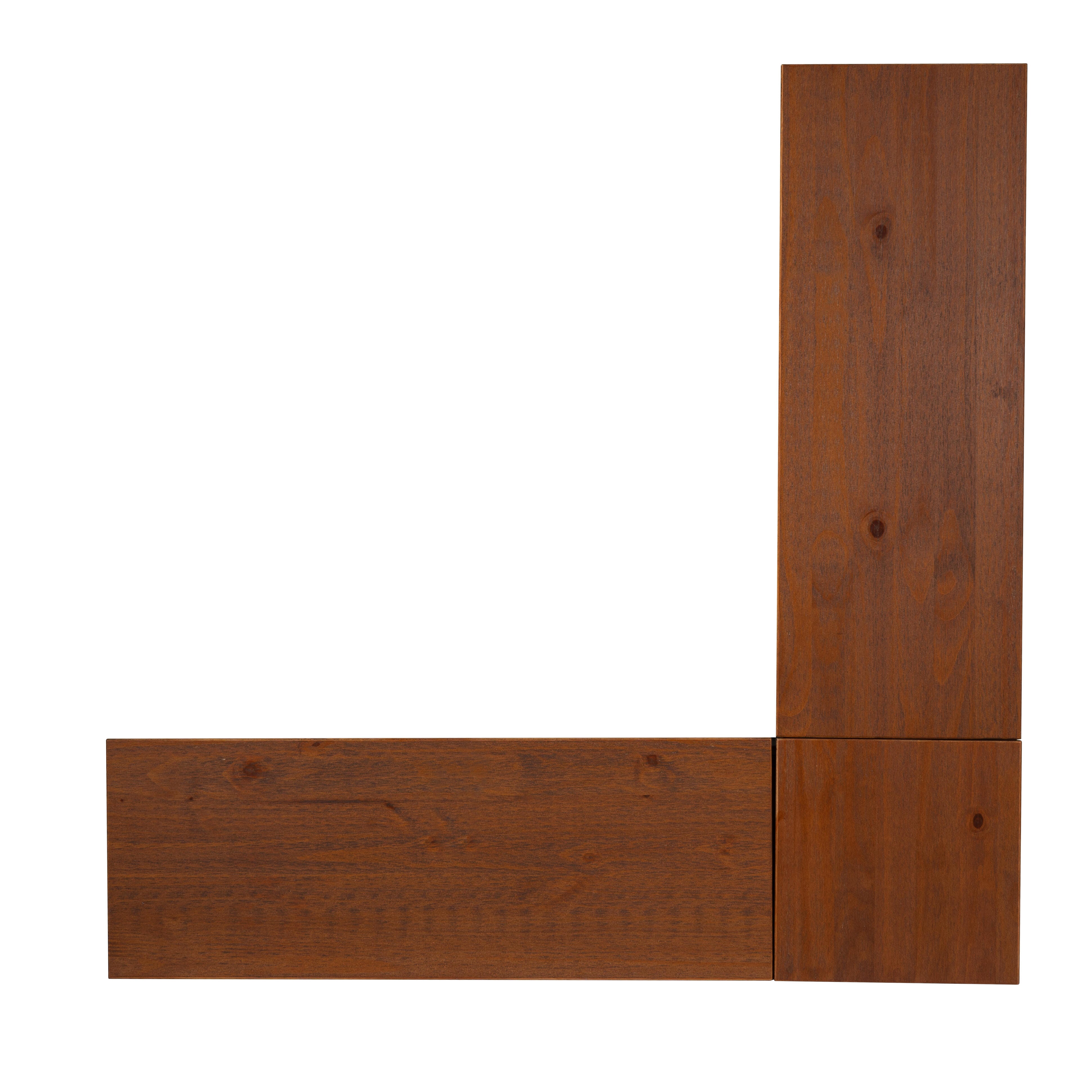 Linon Landin Backless Storage Nook, , large
