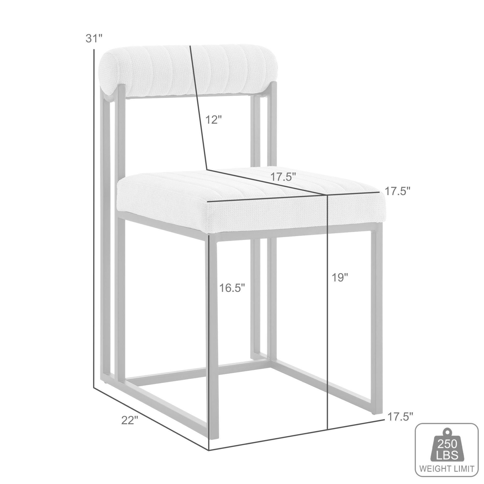 Anastasia Dining Chair (Set of 2), Charcoal, large