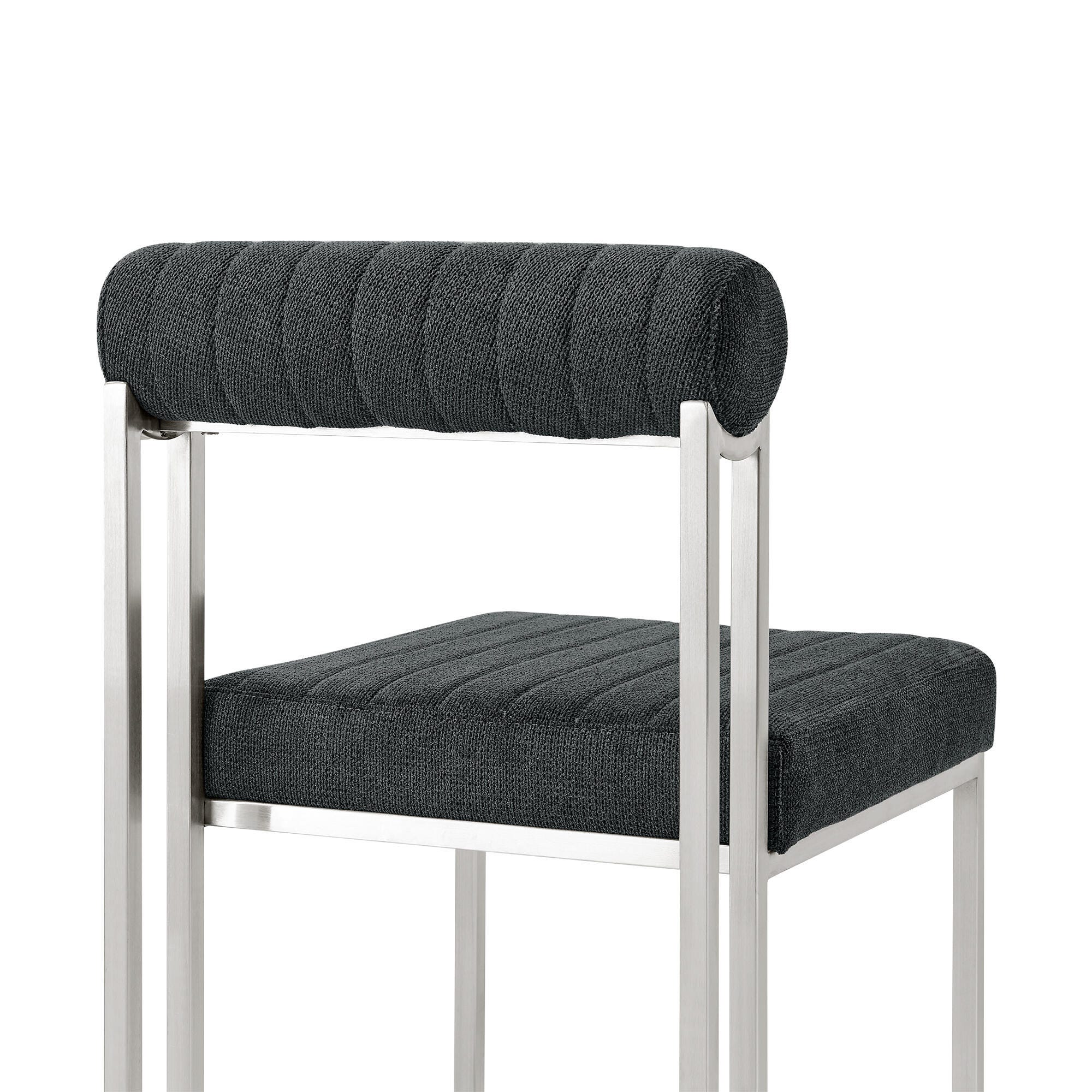Anastasia Dining Chair (Set of 2), Charcoal, large