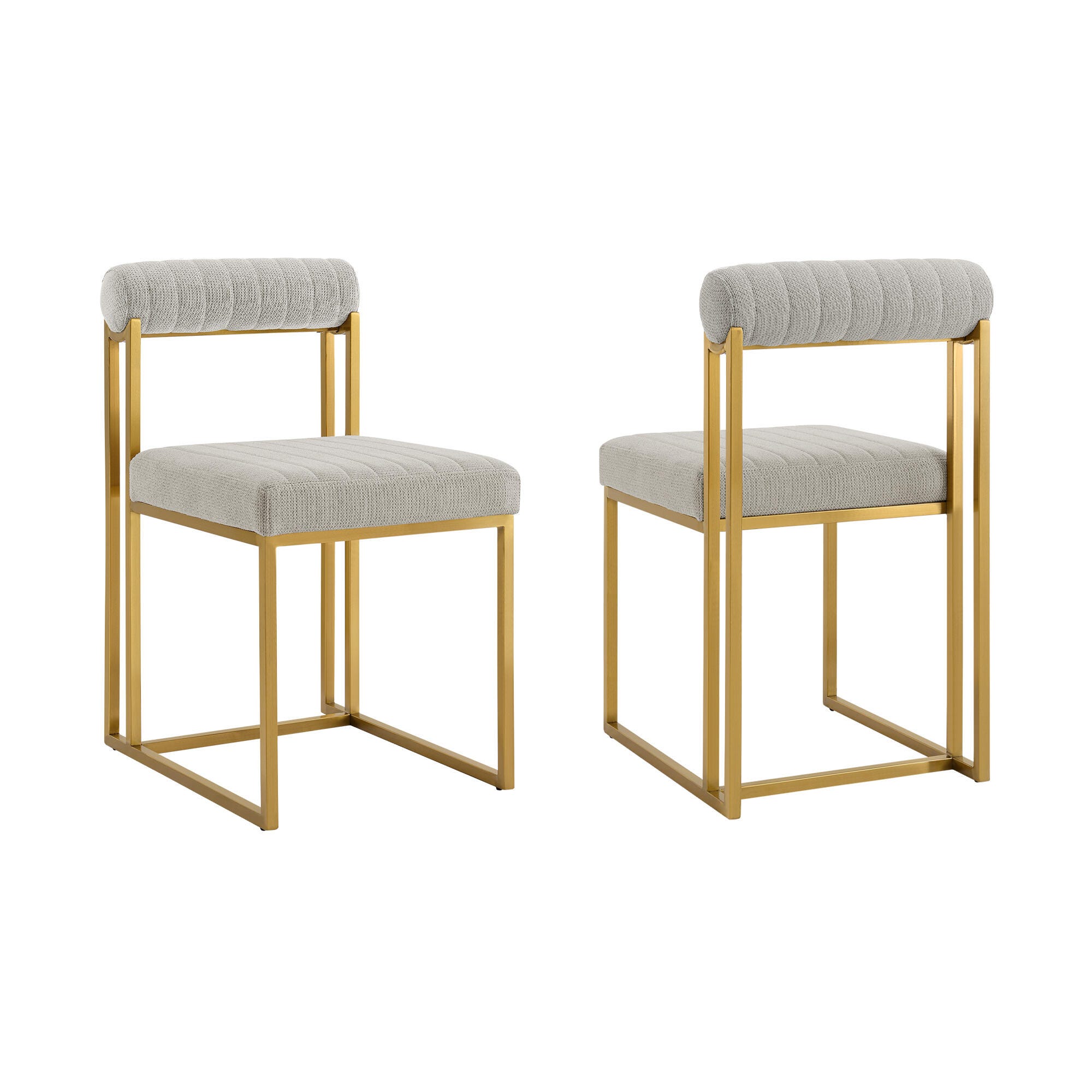 Anastasia Dining Chair (Set of 2), Taupe, large