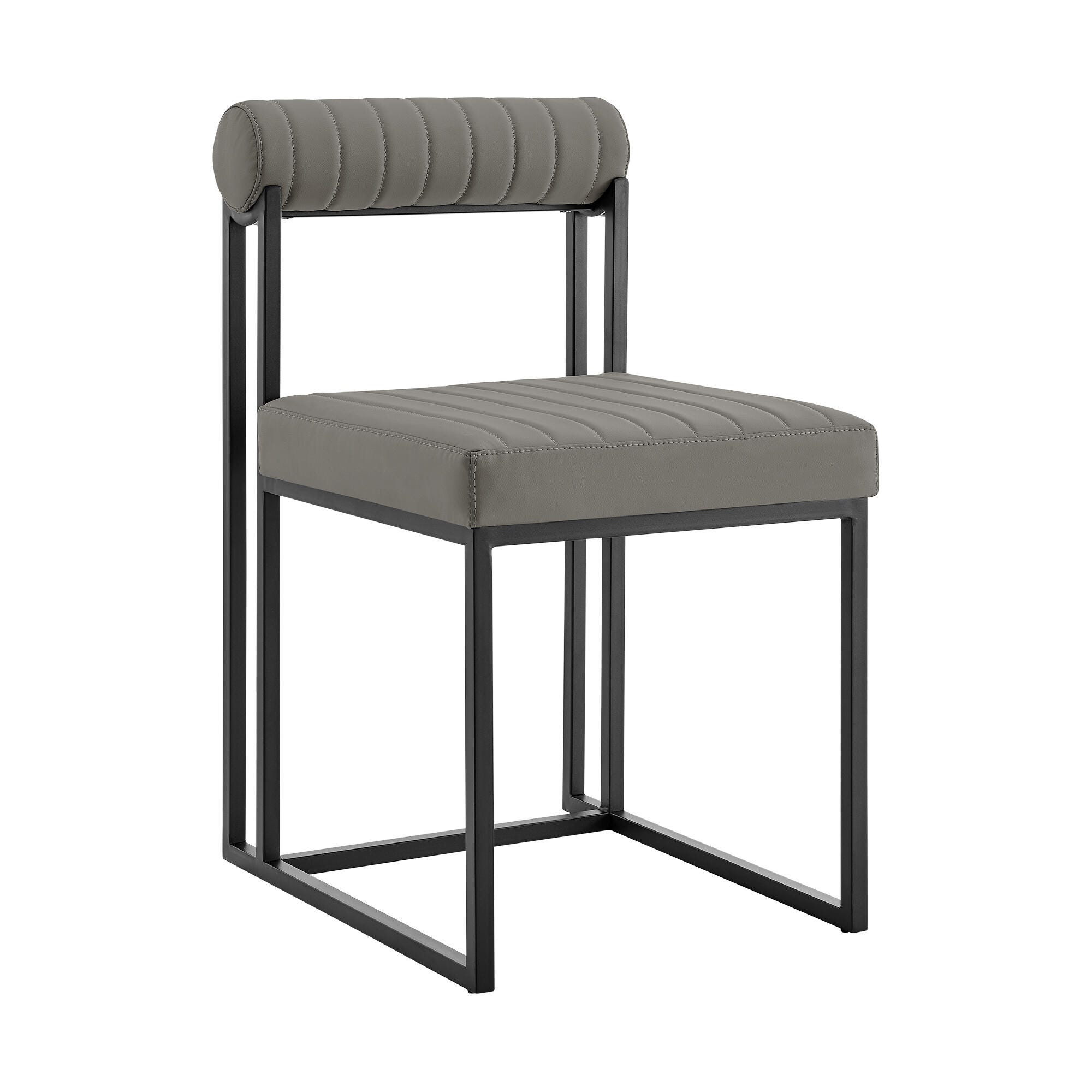 Anastasia Dining Chair (Set of 2), Dark Gray, large