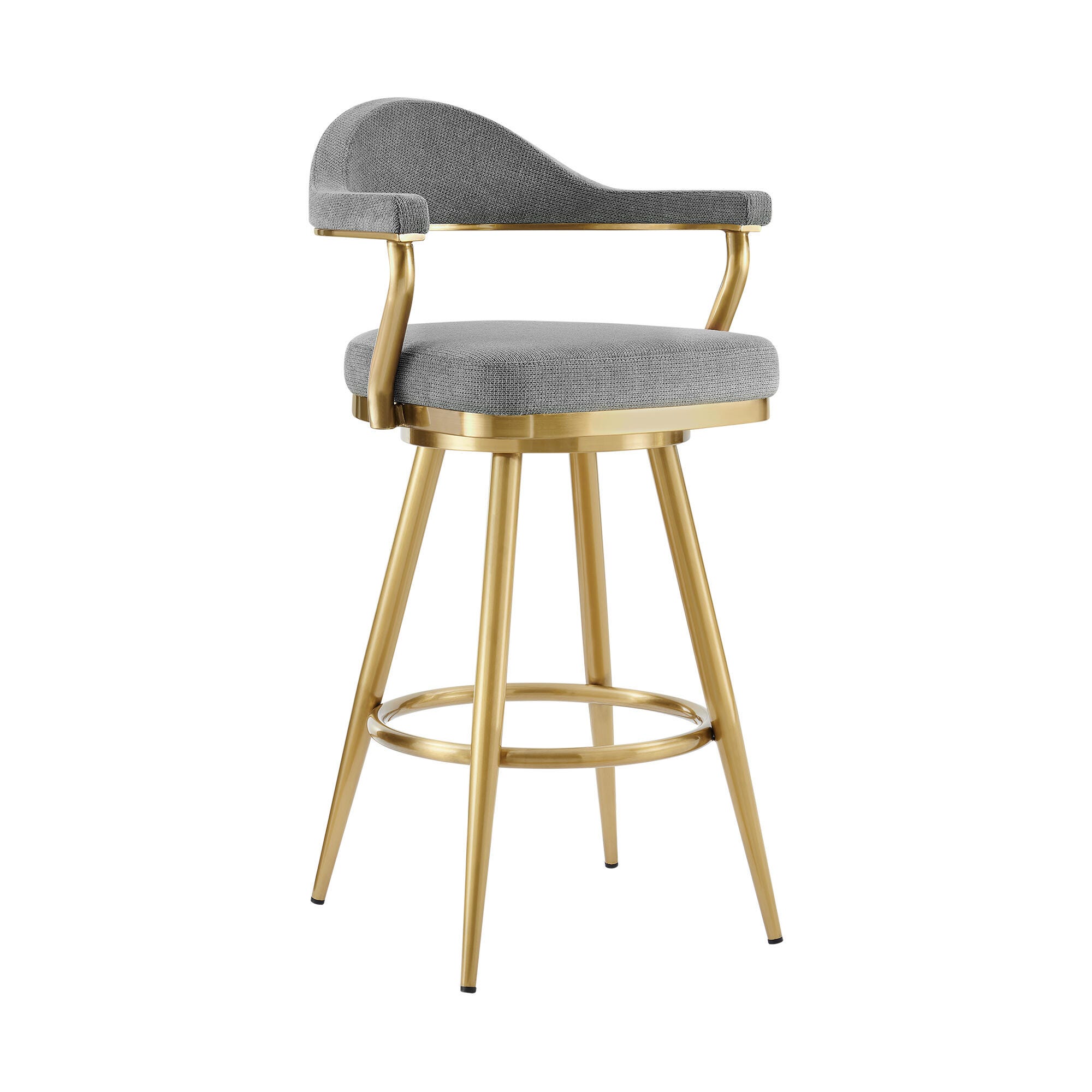 Justin Swivel Counter Height Bar Stool