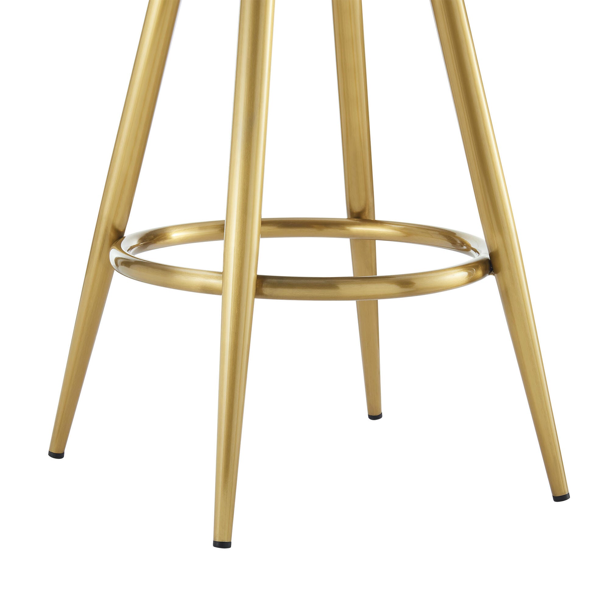 Justin Swivel Bar Height Bar Stool, Taupe, large