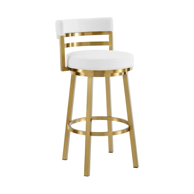 Madrid Swivel Counter Height Bar Stool