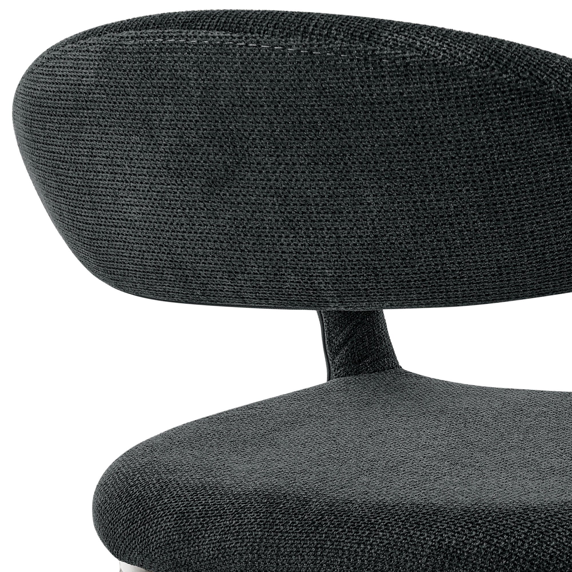 Morgan Dining Chair (Set of 2), Charcoal, large