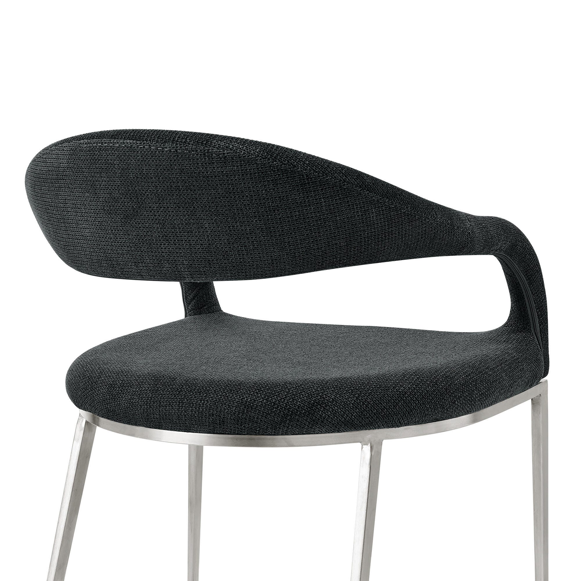 Morgan Dining Chair (Set of 2), Charcoal, large