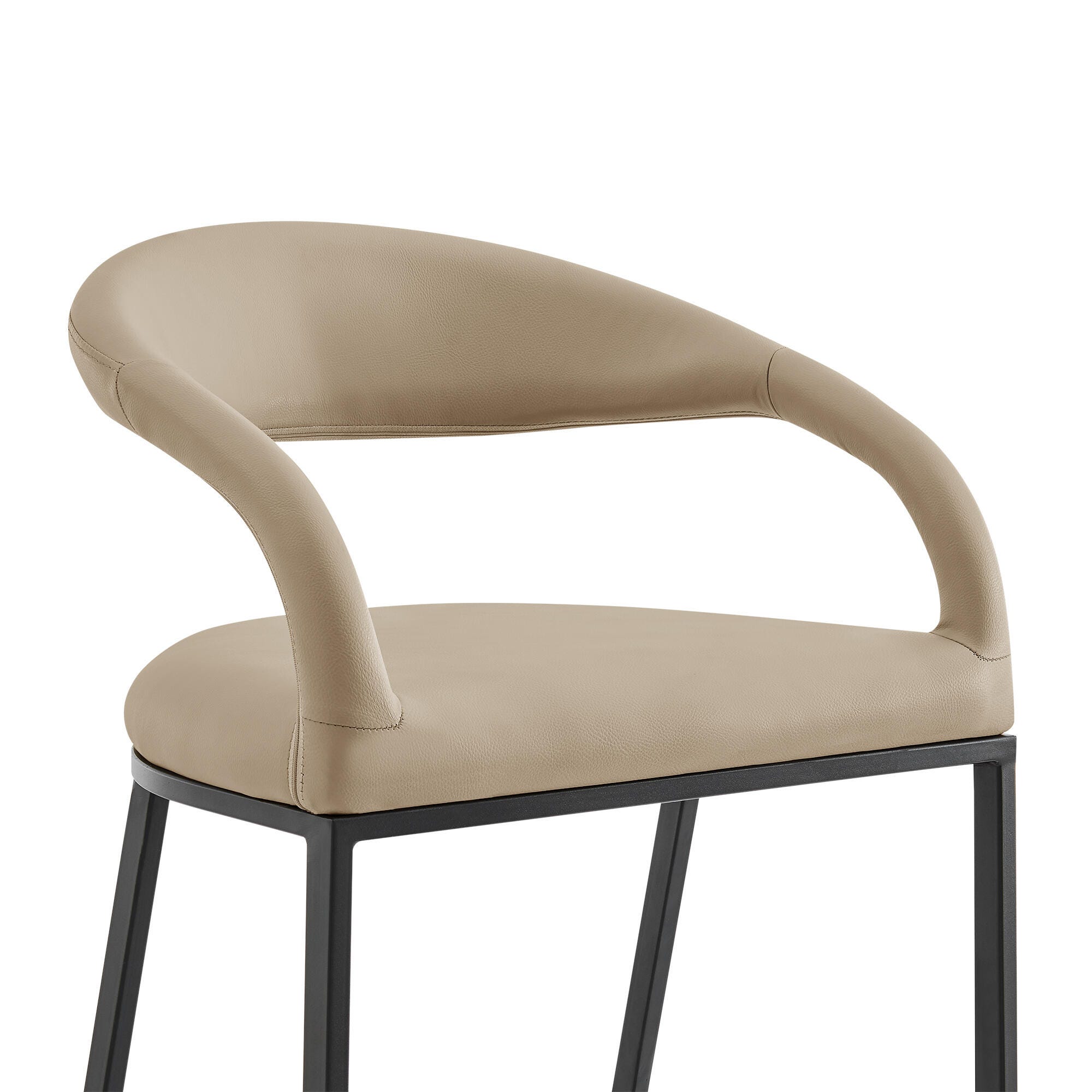 Ramona Counter Height Bar Stool, Beige, large